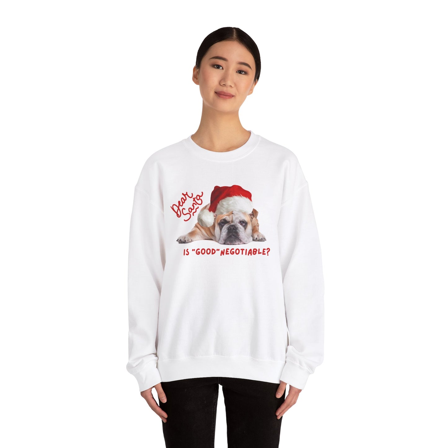 Is good negotiable -Unisex Heavy Blend™ Crewneck Sweatshirt