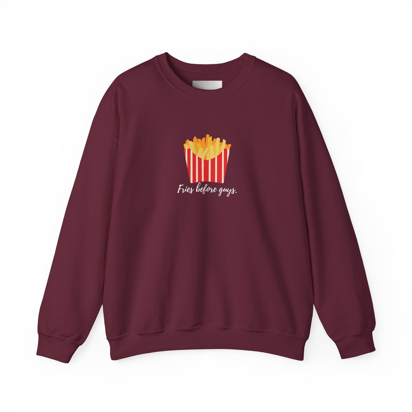 Fries before guys-Unisex Heavy Blend™ Crewneck Sweatshirt