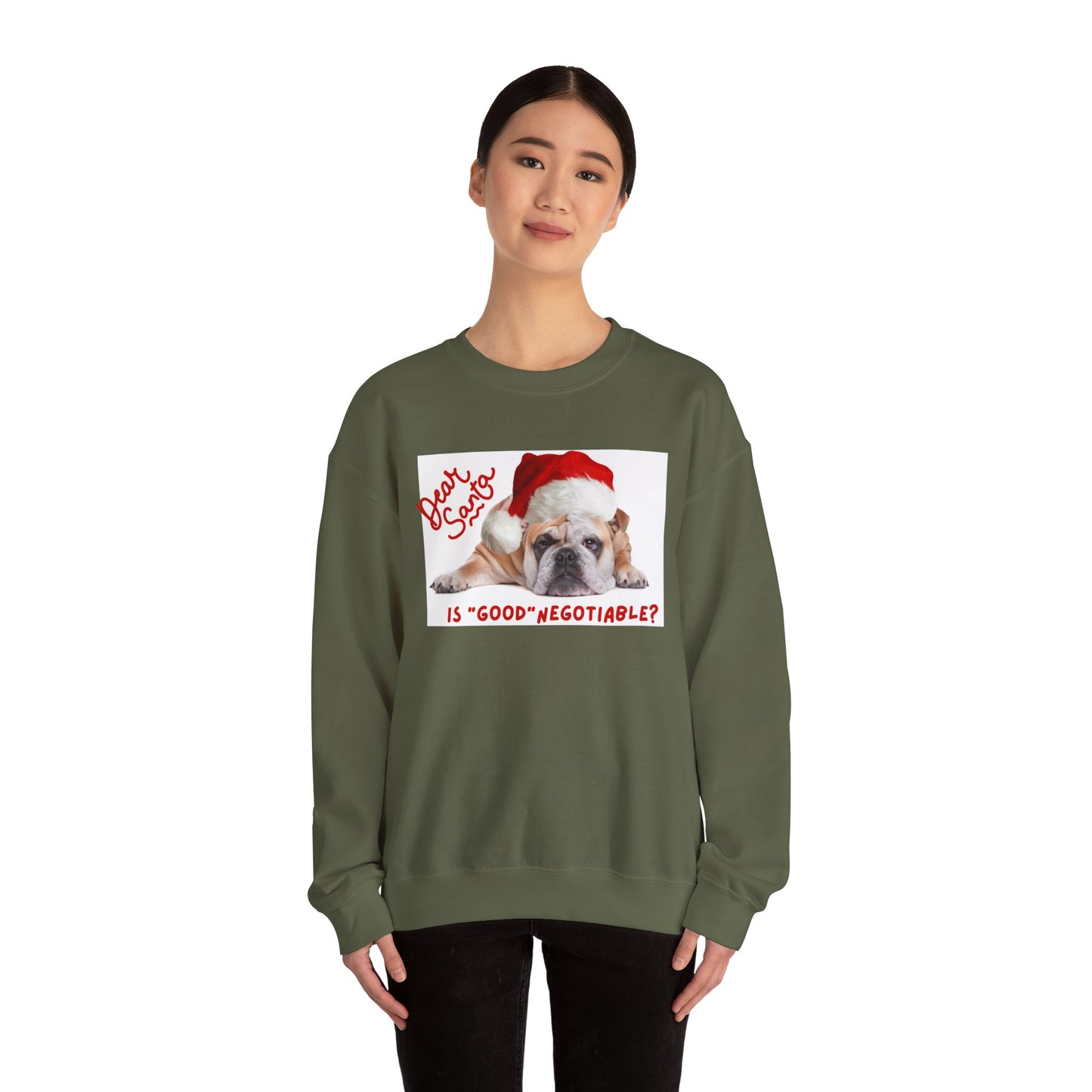 Is good negotiable -Unisex Heavy Blend™ Crewneck Sweatshirt