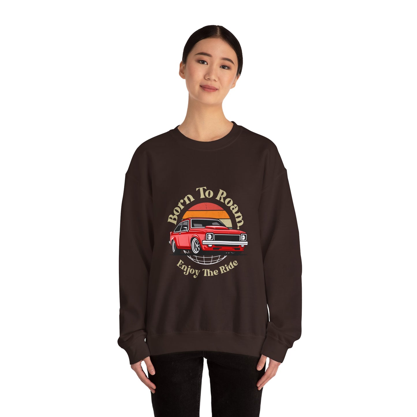 Born to Roam-Unisex Heavy Blend™ Crewneck Sweatshirt