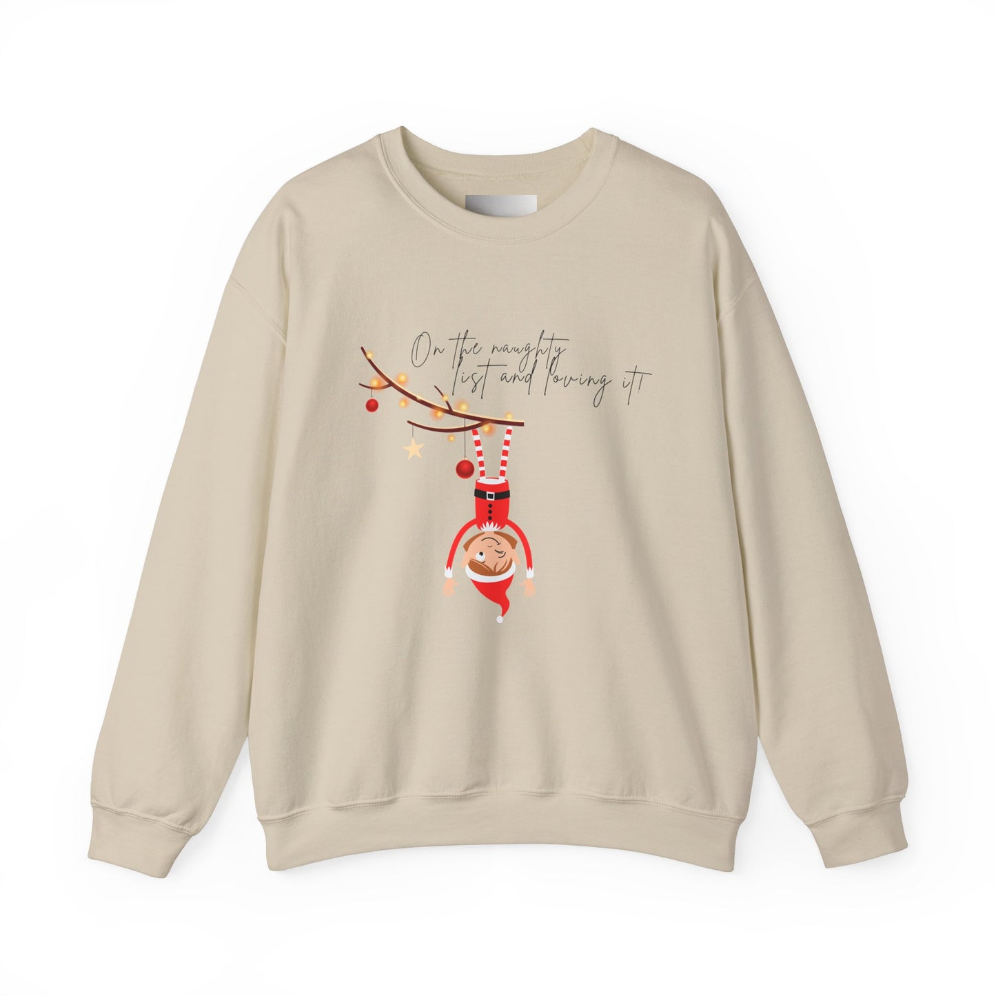 Naughty and Nice-Unisex Heavy Blend™ Crewneck Sweatshirt