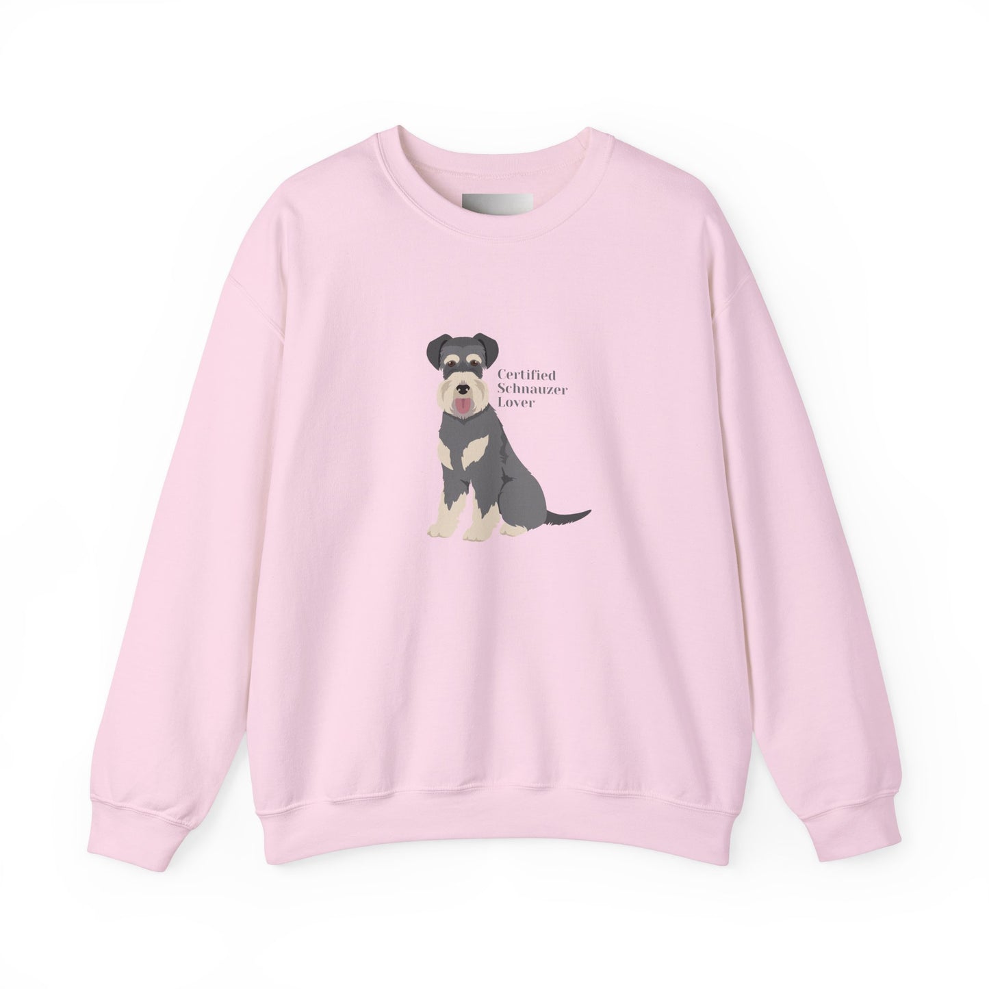 Certified Schnauzer Lover-Unisex Heavy Blend™ Crewneck Sweatshirt