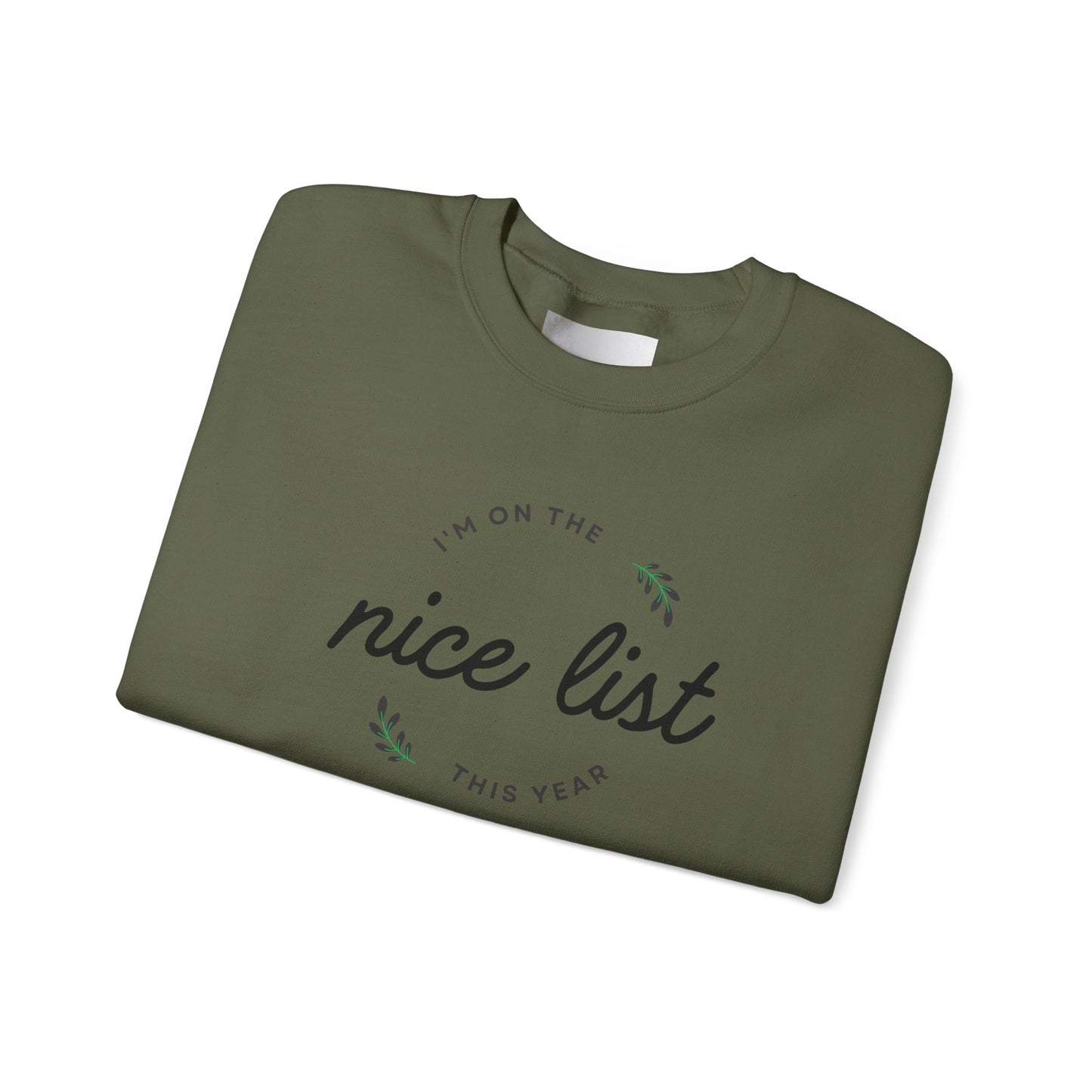 Nice List Unisex Heavy Blend™ Crewneck Sweatshirt