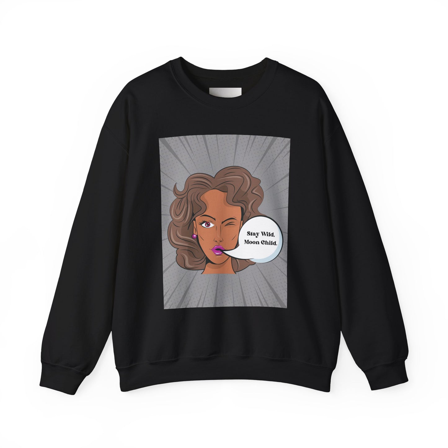 Stay Wild Moon Child-Unisex Heavy Blend™ Crewneck Sweatshirt