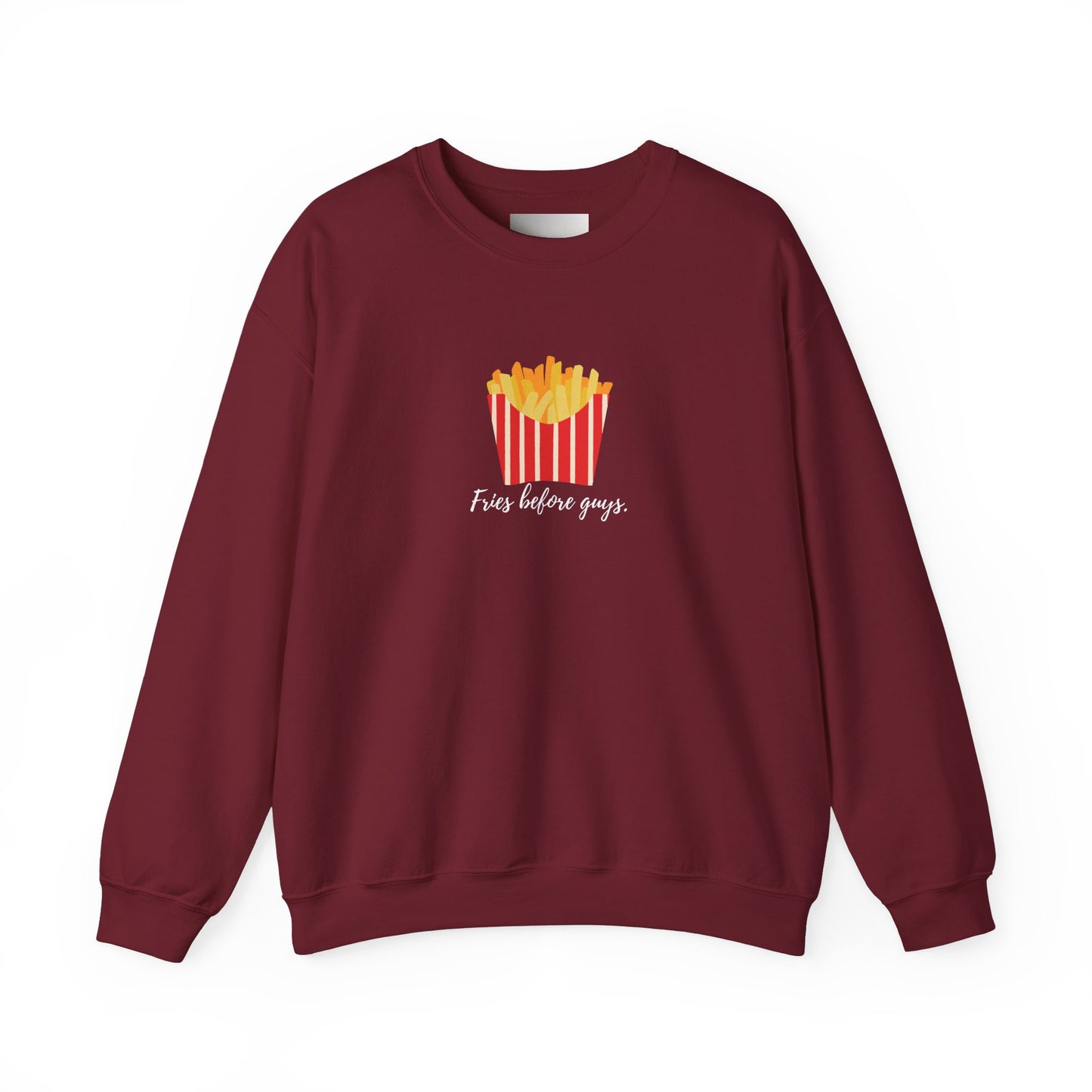 Fries before guys-Unisex Heavy Blend™ Crewneck Sweatshirt