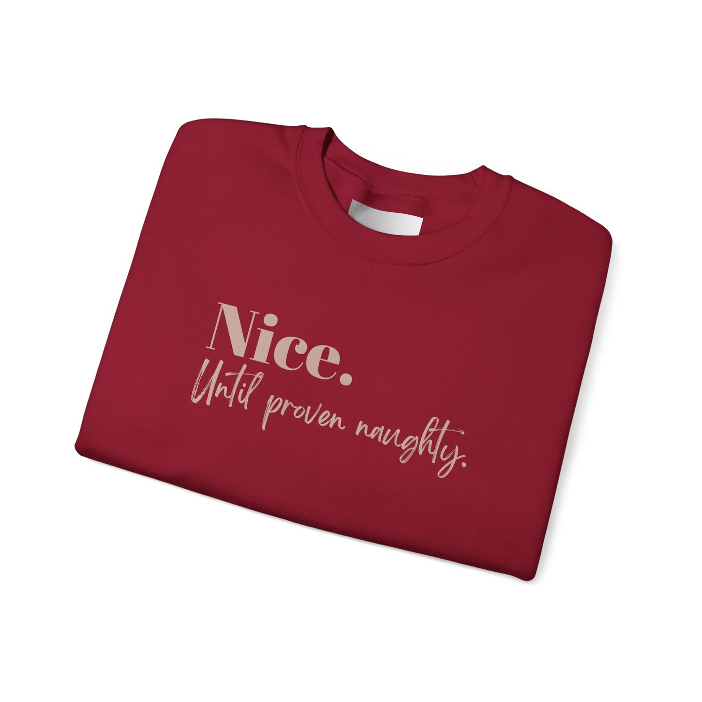 Nice and Naughty Unisex Heavy Blend™ Crewneck Sweatshirt