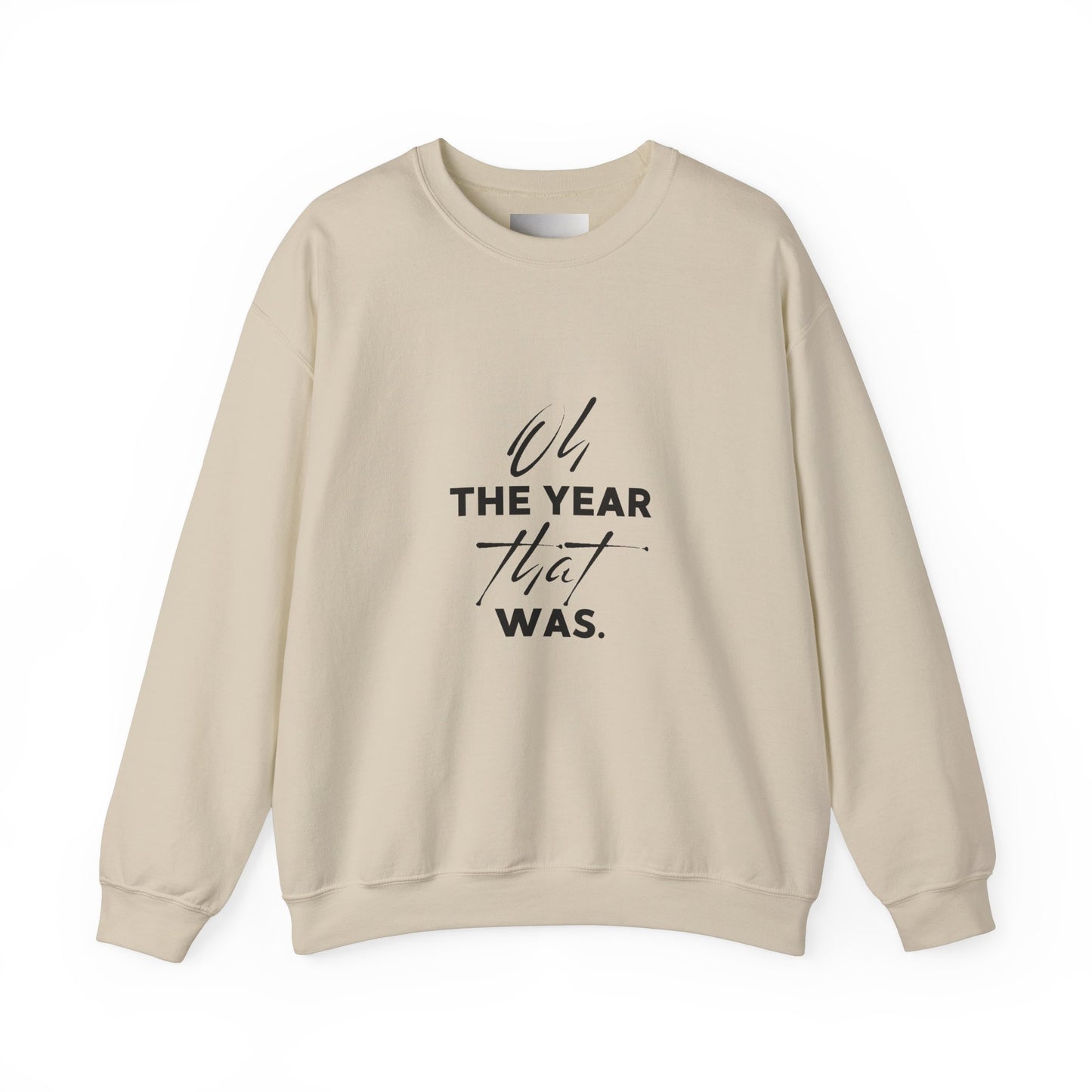 Oh the year that was- light-Unisex Heavy Blend™ Crewneck Sweatshirt