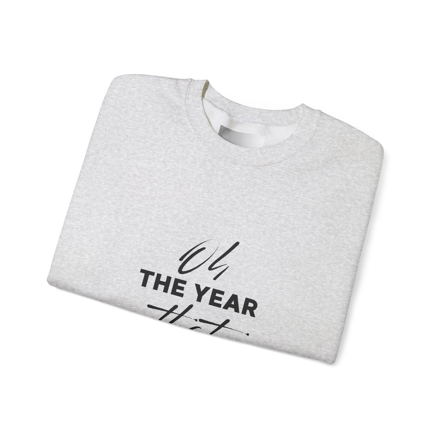 Oh the year that was- light-Unisex Heavy Blend™ Crewneck Sweatshirt