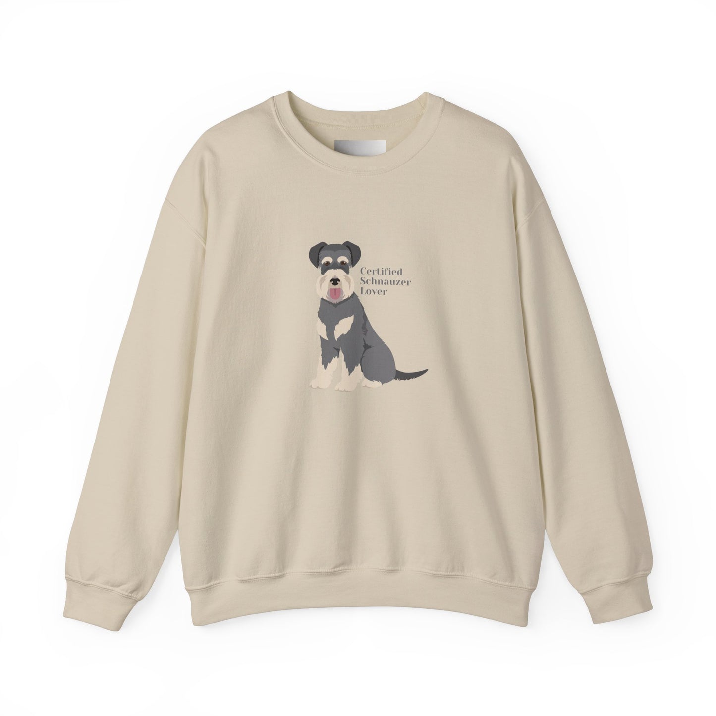 Certified Schnauzer Lover-Unisex Heavy Blend™ Crewneck Sweatshirt