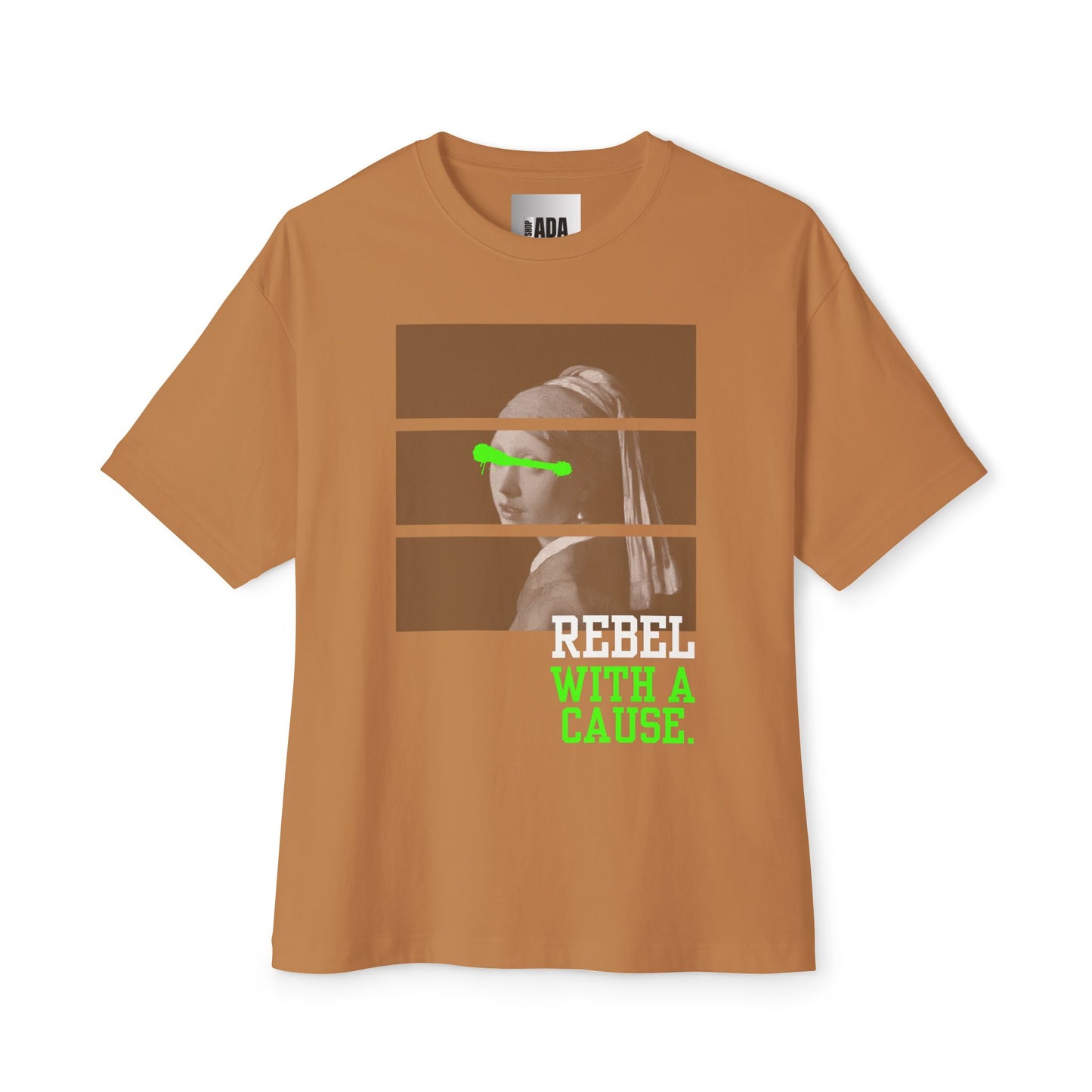 Rebel With A Cause-Unisex Oversized Boxy Tee