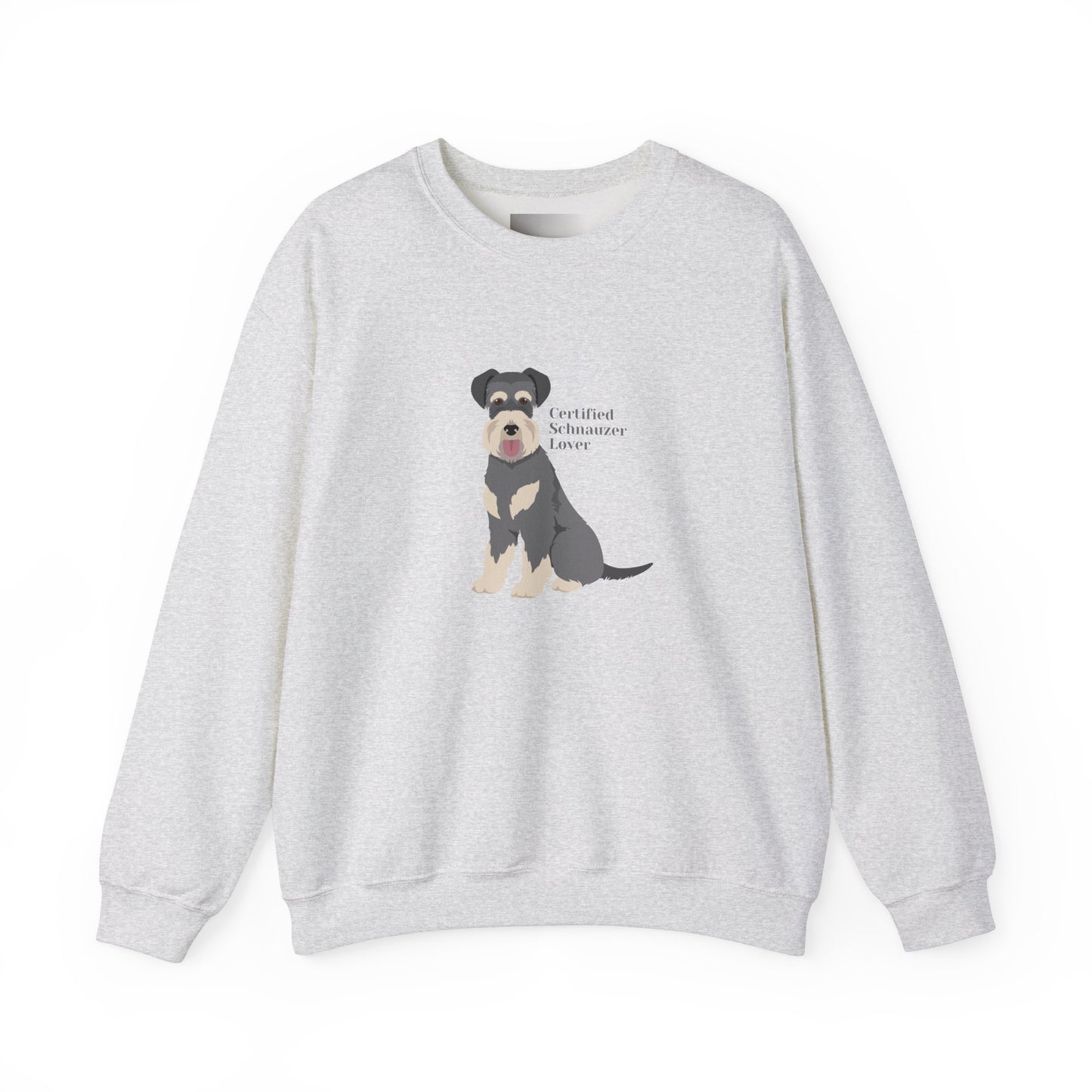 Certified Schnauzer Lover-Unisex Heavy Blend™ Crewneck Sweatshirt