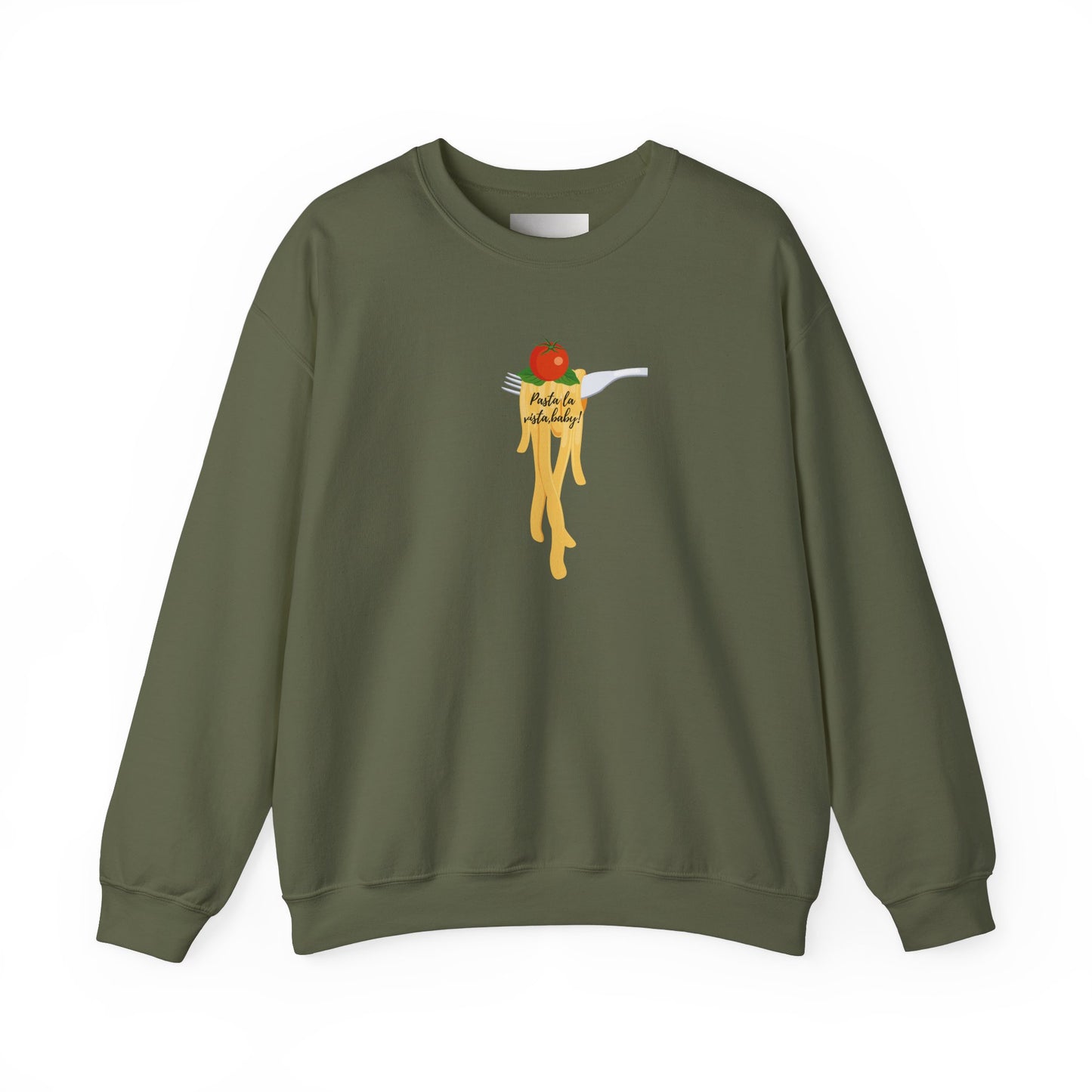 Pasta la vista, baby!-Unisex Heavy Blend™ Crewneck Sweatshirt