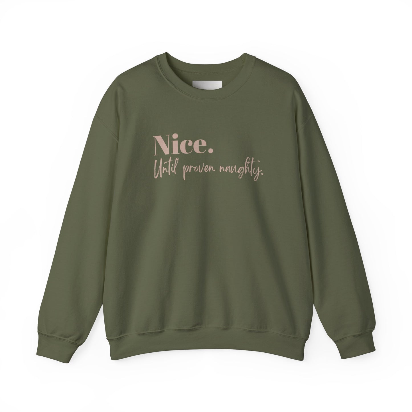 Nice and Naughty Unisex Heavy Blend™ Crewneck Sweatshirt