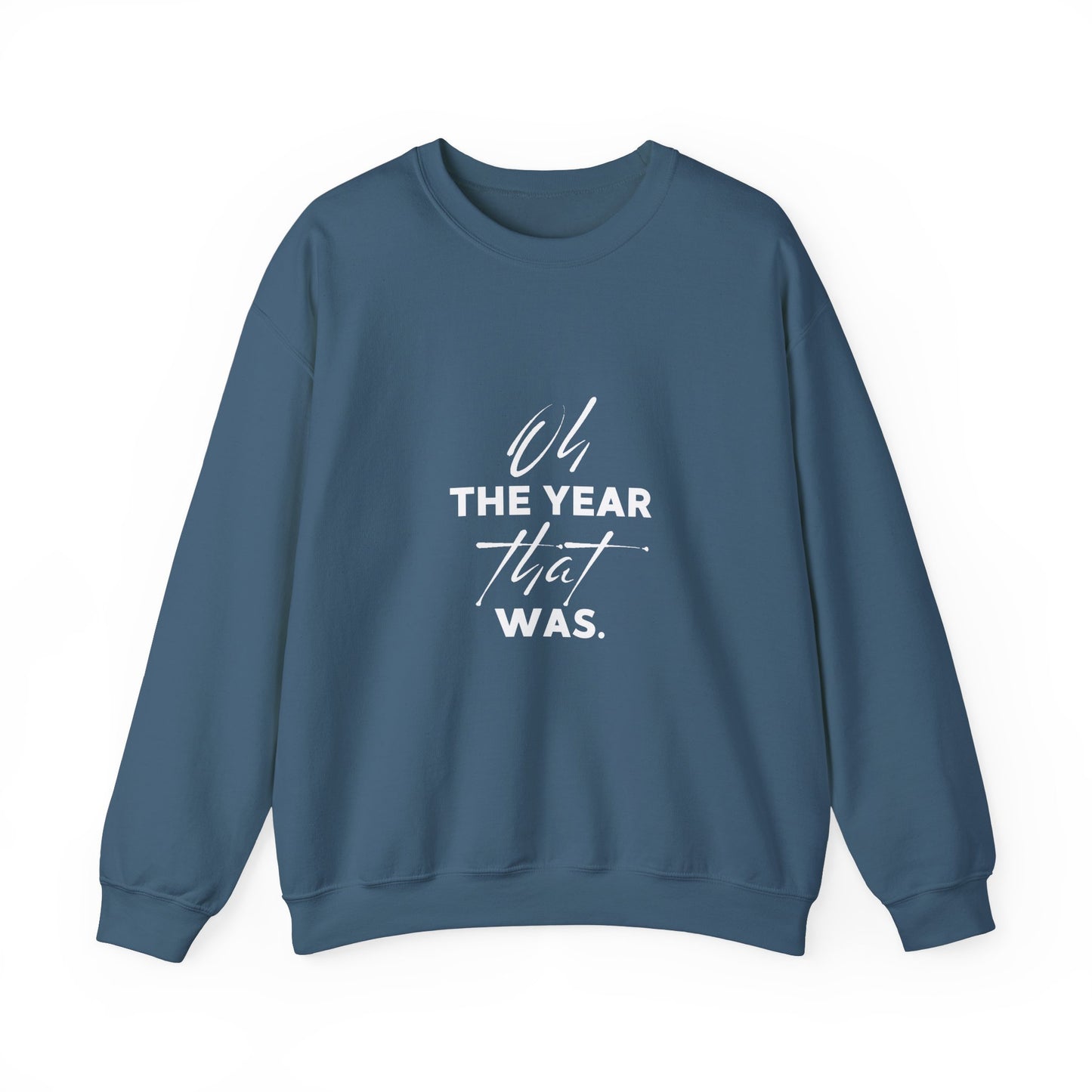 Oh the year that was- dark-Unisex Heavy Blend™ Crewneck Sweatshirt