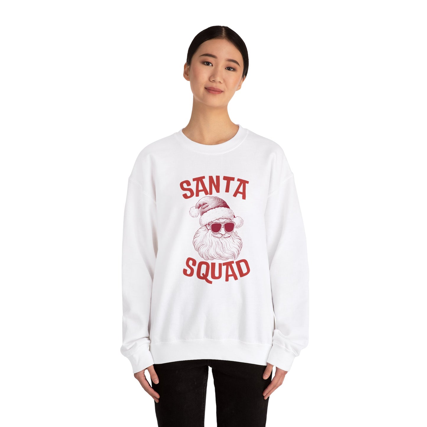 Santa Squad Unisex Heavy Blend™ Crewneck Sweatshirt