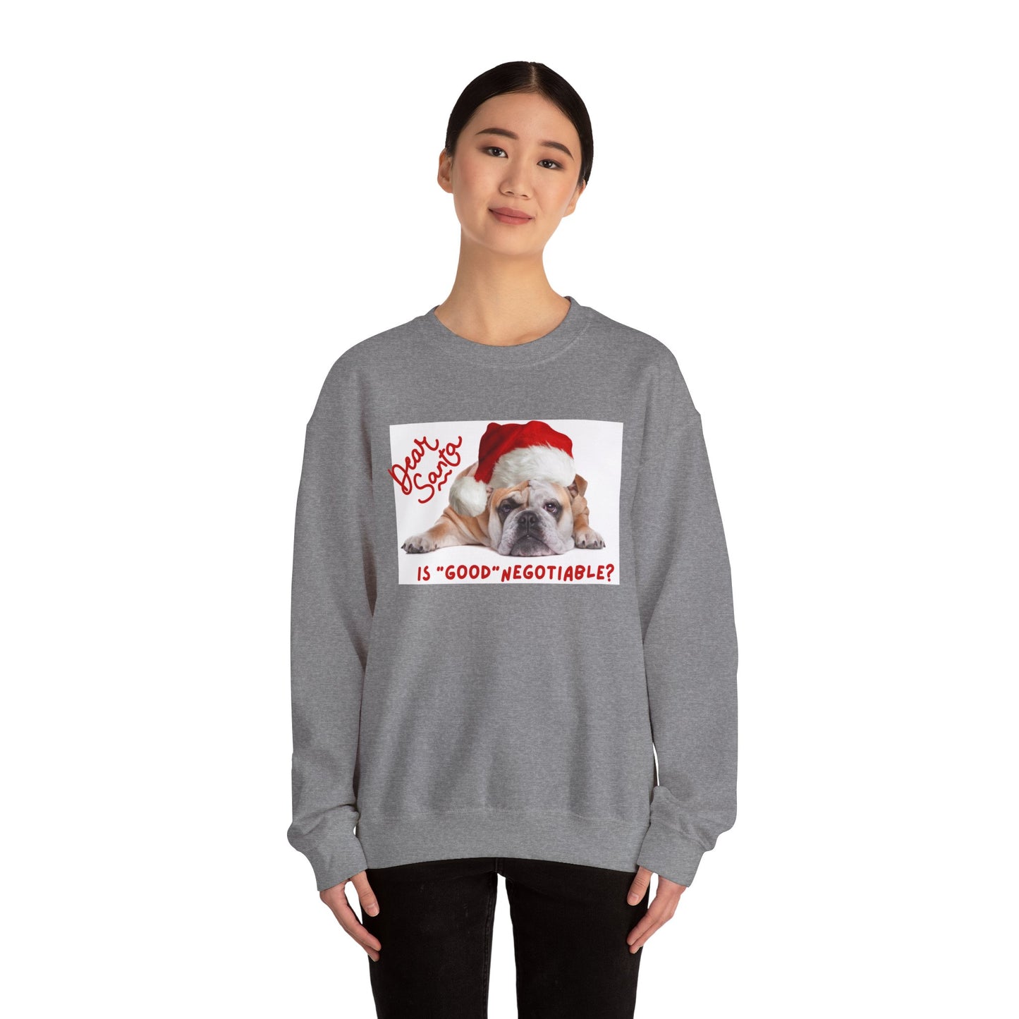 Is good negotiable -Unisex Heavy Blend™ Crewneck Sweatshirt