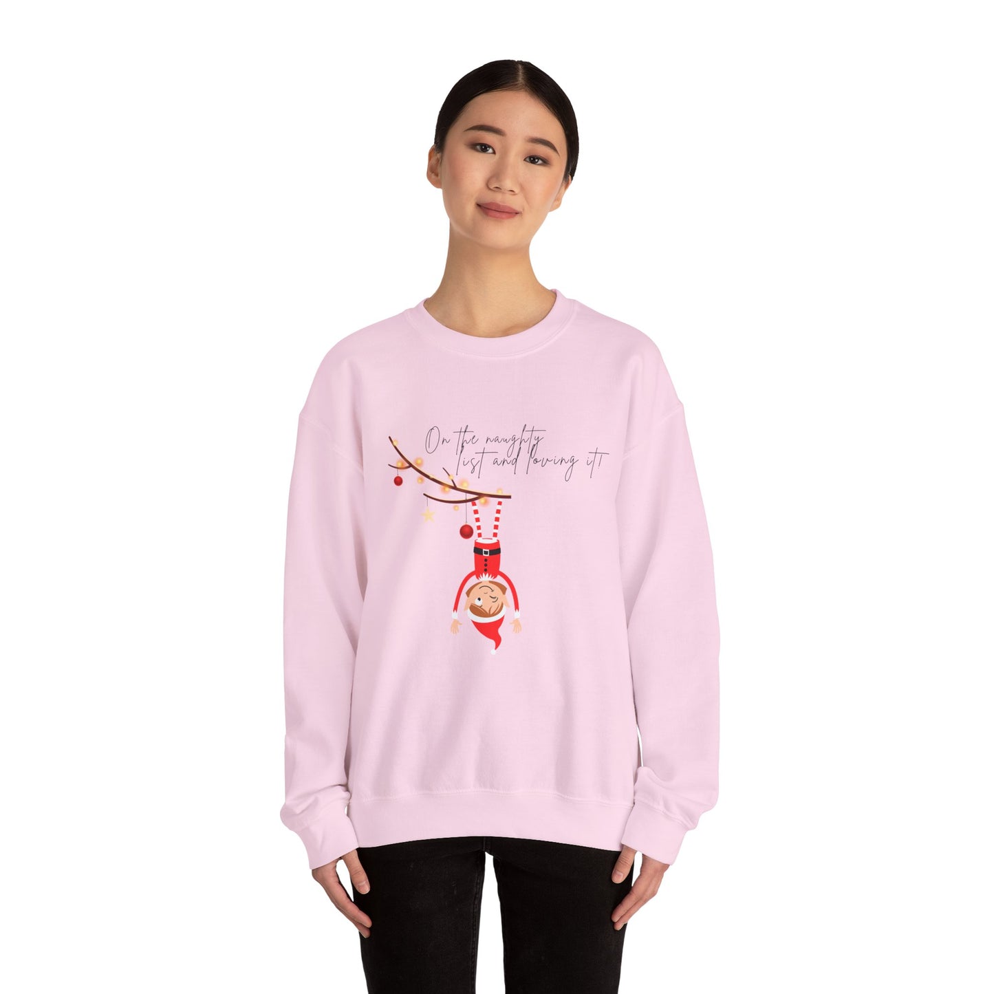 Naughty and Nice-Unisex Heavy Blend™ Crewneck Sweatshirt