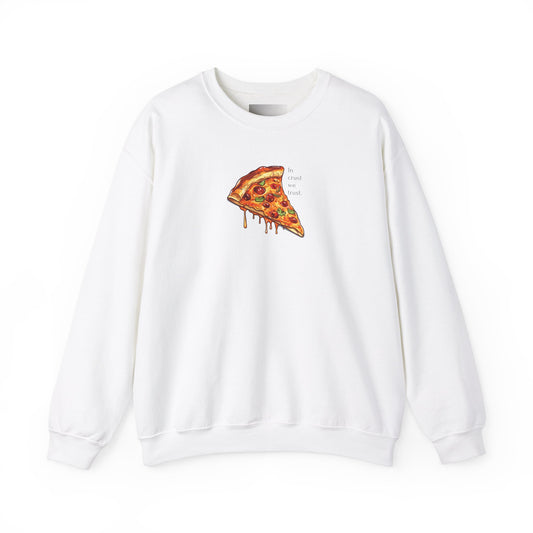 In crust we trust- Light-Unisex Heavy Blend™ Crewneck Sweatshirt