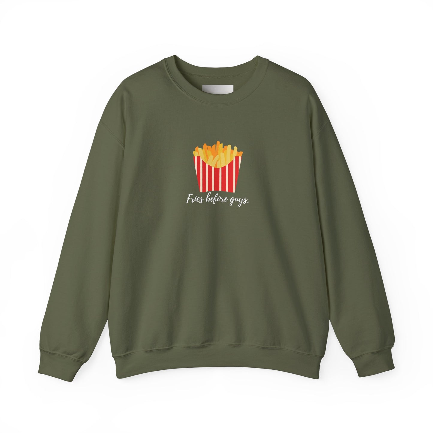 Fries before guys-Unisex Heavy Blend™ Crewneck Sweatshirt