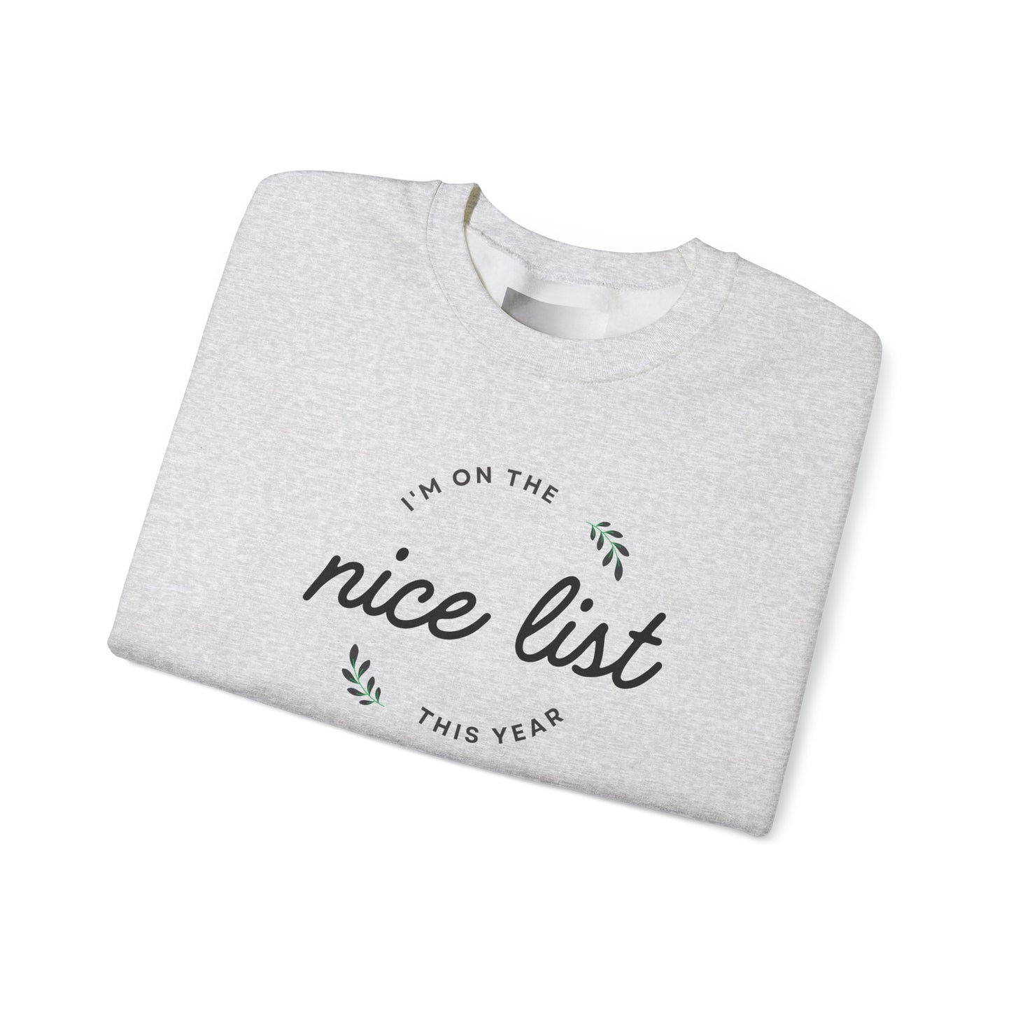 Nice List Unisex Heavy Blend™ Crewneck Sweatshirt