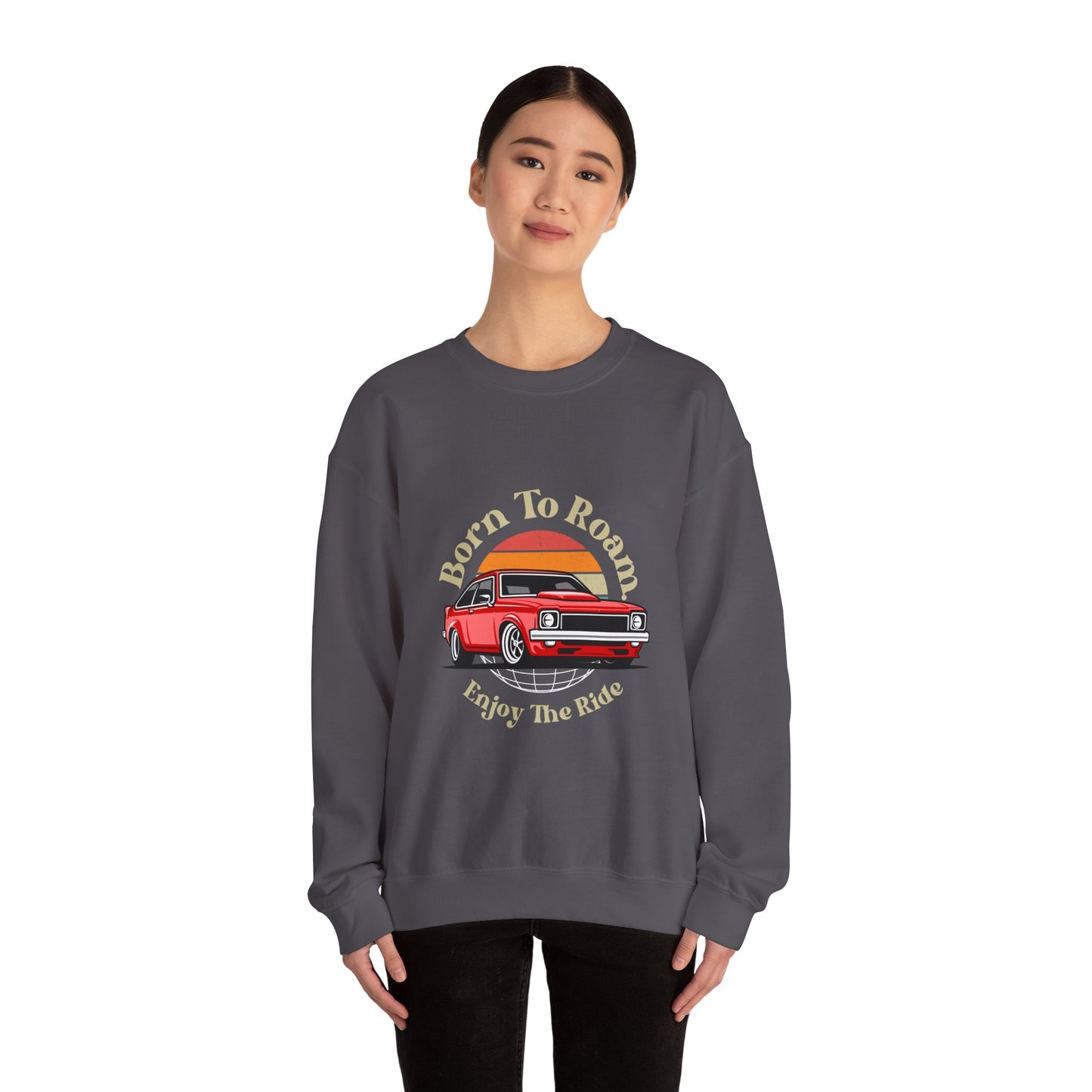 Born to Roam-Unisex Heavy Blend™ Crewneck Sweatshirt