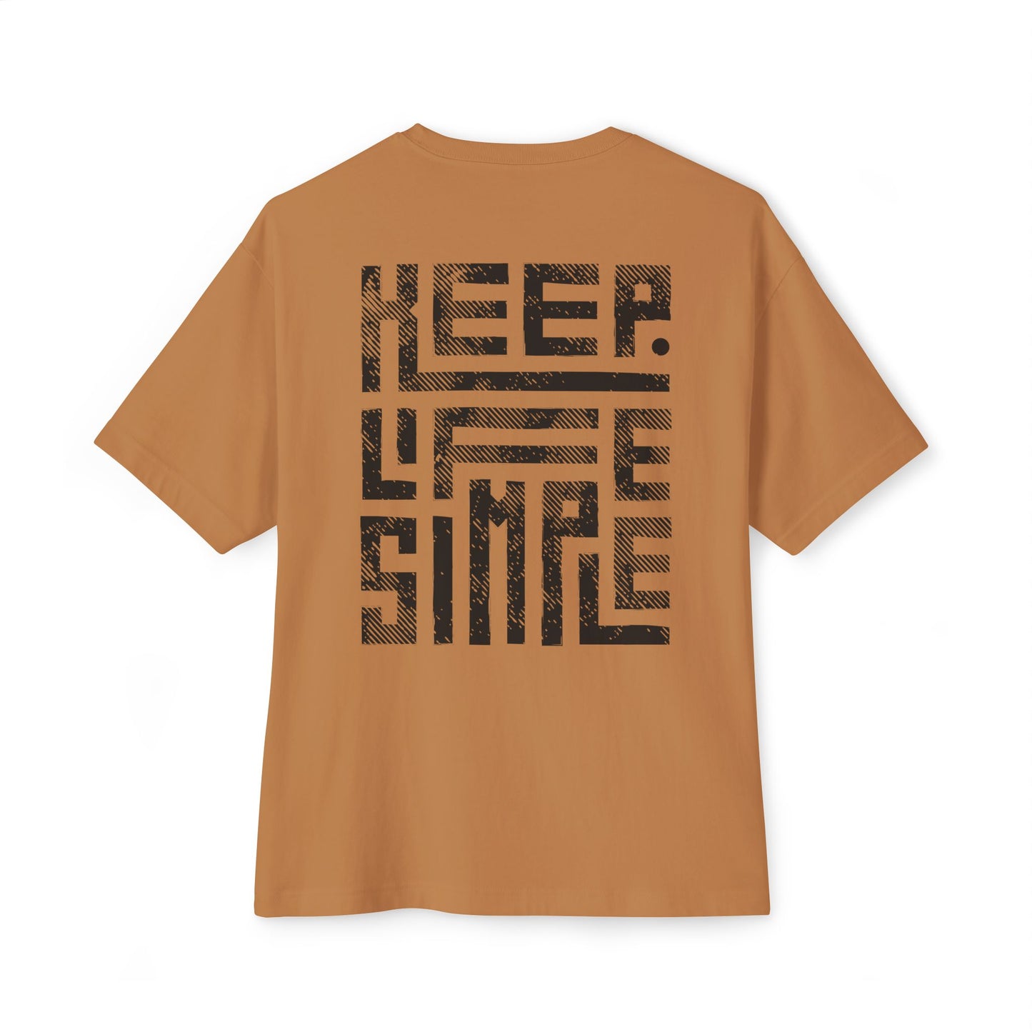 Keep Life Simple-Unisex Oversized Boxy Tee