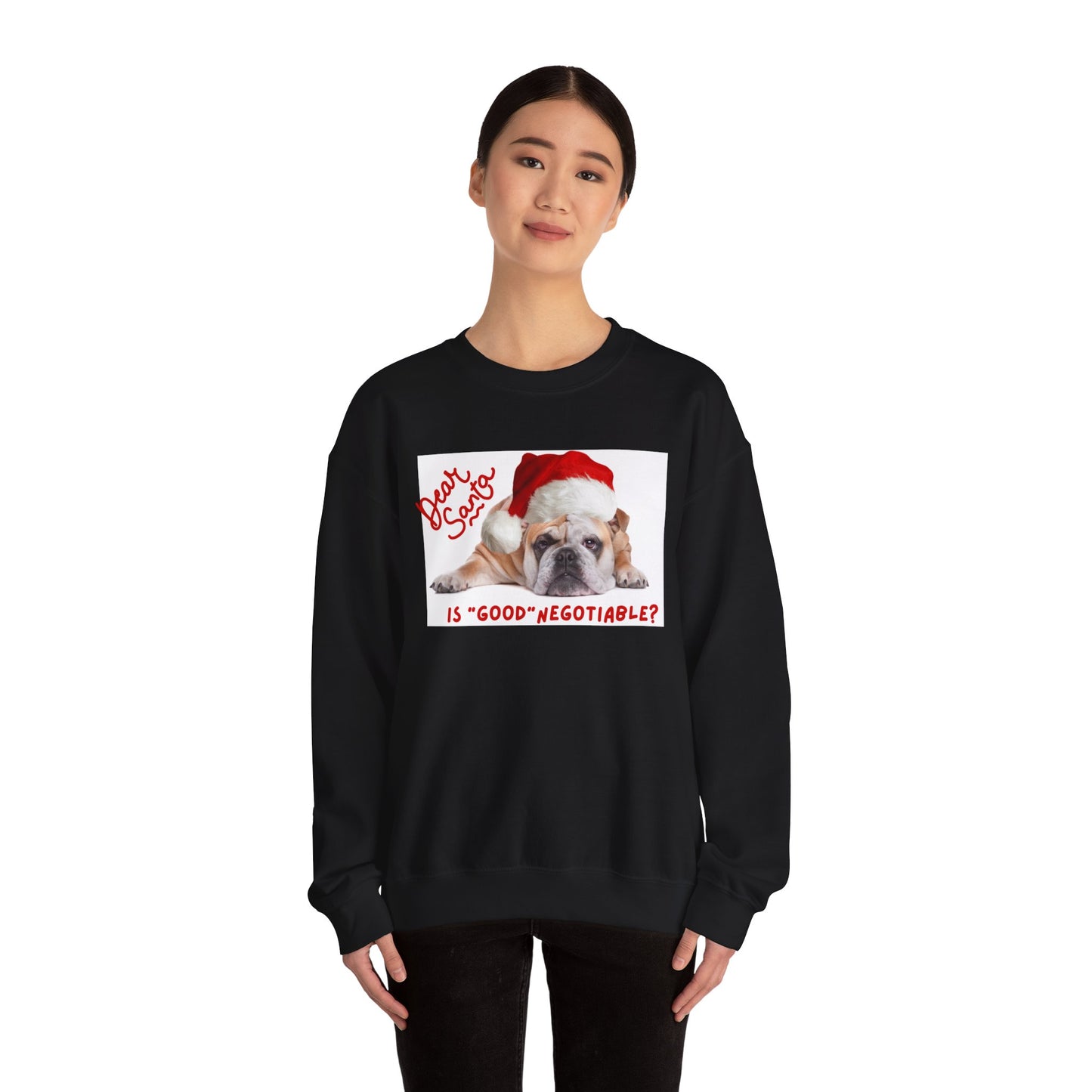 Is good negotiable -Unisex Heavy Blend™ Crewneck Sweatshirt