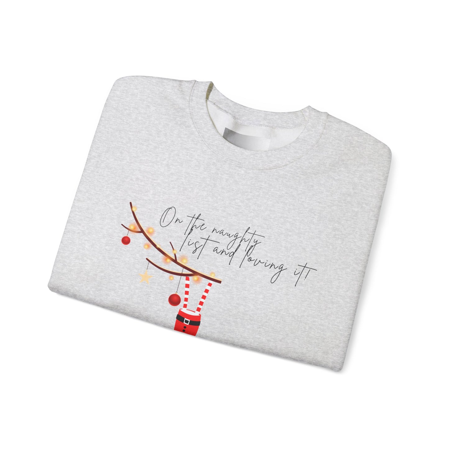 Naughty and Nice-Unisex Heavy Blend™ Crewneck Sweatshirt