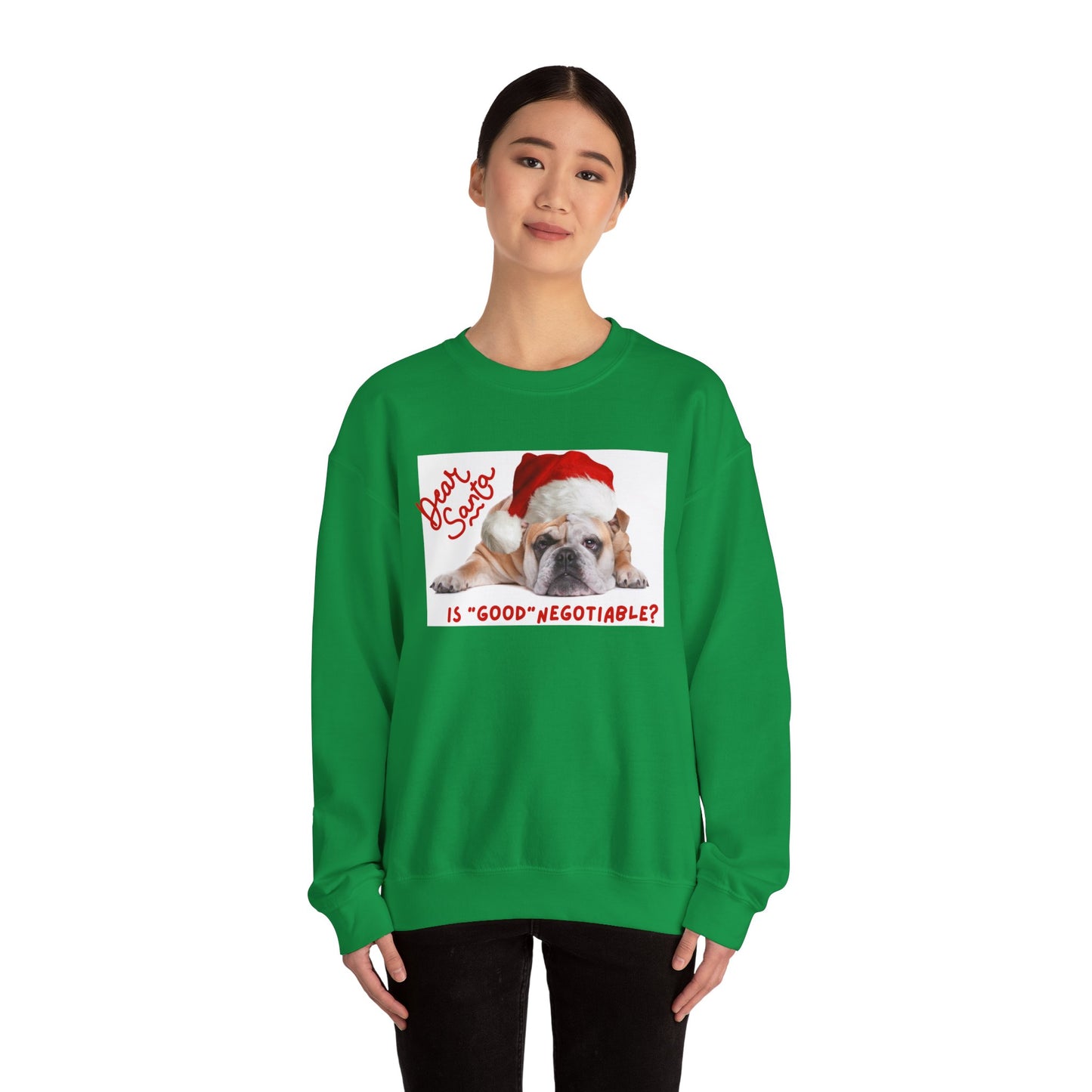 Is good negotiable -Unisex Heavy Blend™ Crewneck Sweatshirt