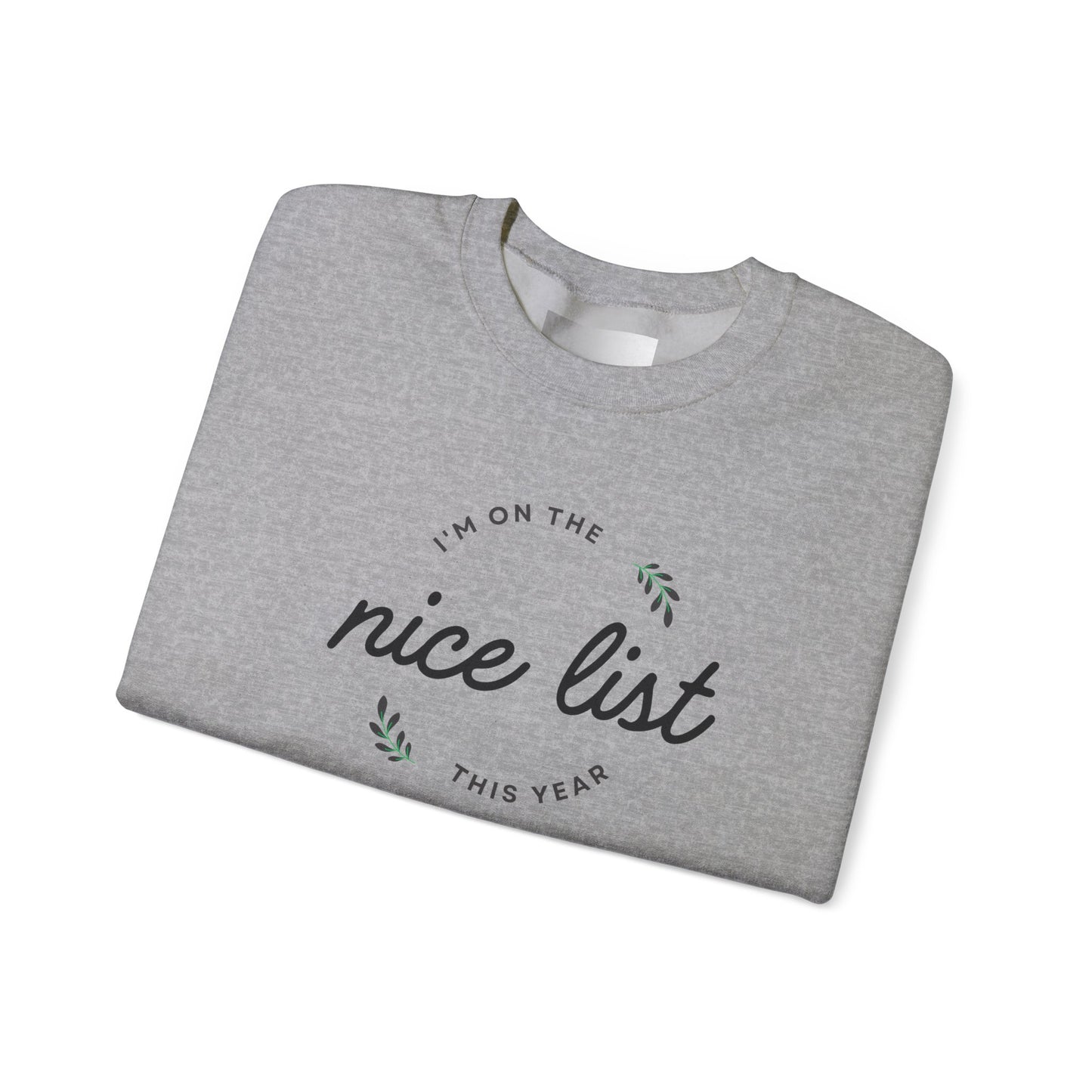 Nice List Unisex Heavy Blend™ Crewneck Sweatshirt