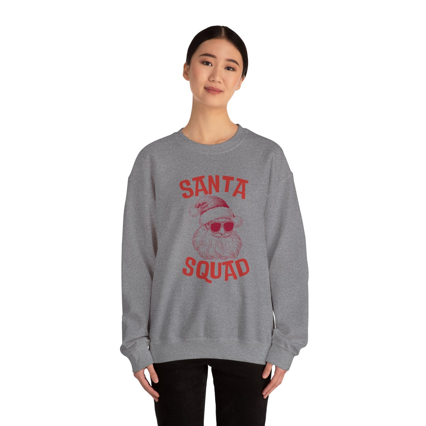 Santa Squad Unisex Heavy Blend™ Crewneck Sweatshirt