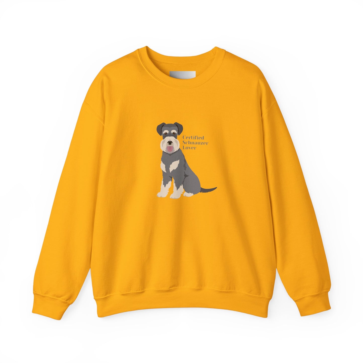 Certified Schnauzer Lover-Unisex Heavy Blend™ Crewneck Sweatshirt