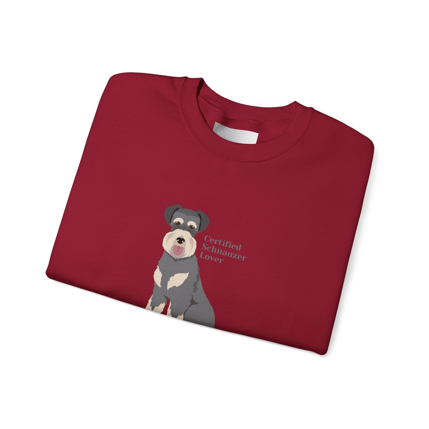 Certified Schnauzer Lover-Unisex Heavy Blend™ Crewneck Sweatshirt