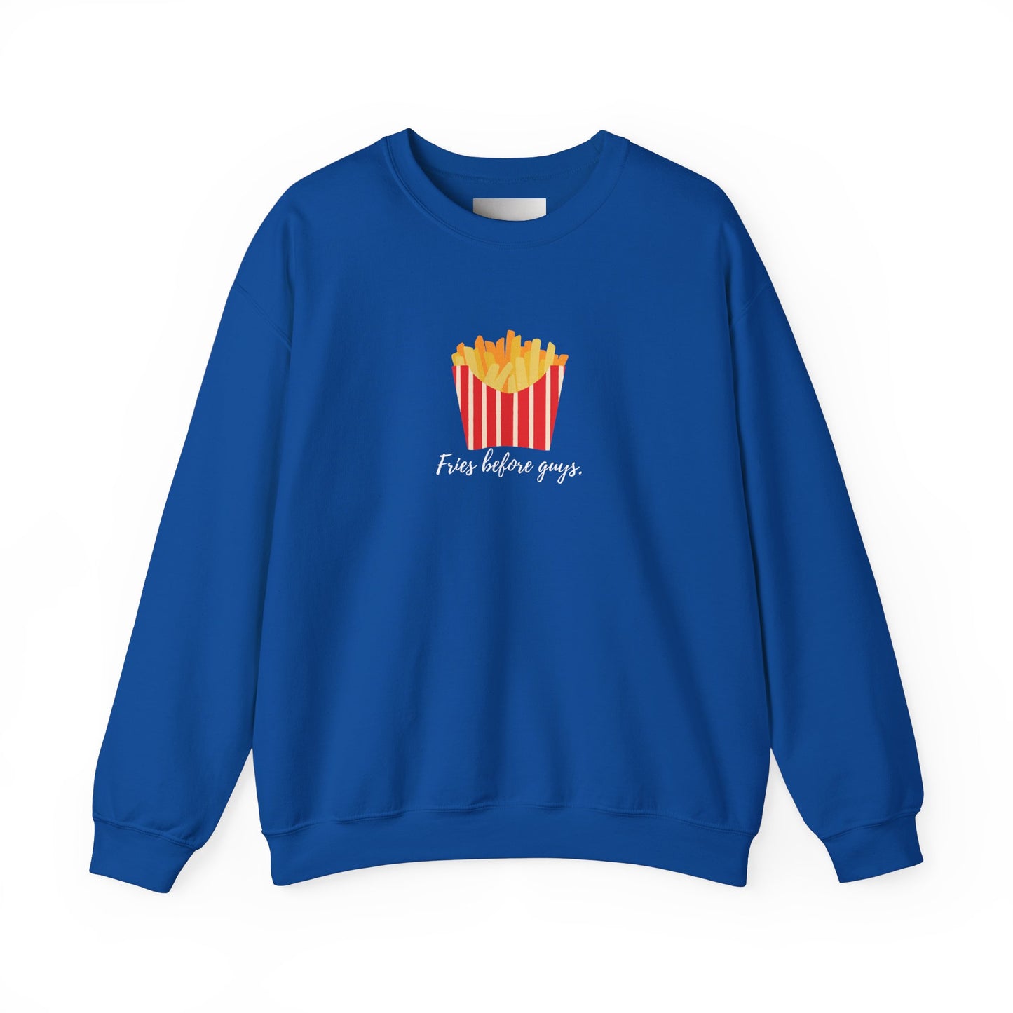 Fries before guys-Unisex Heavy Blend™ Crewneck Sweatshirt