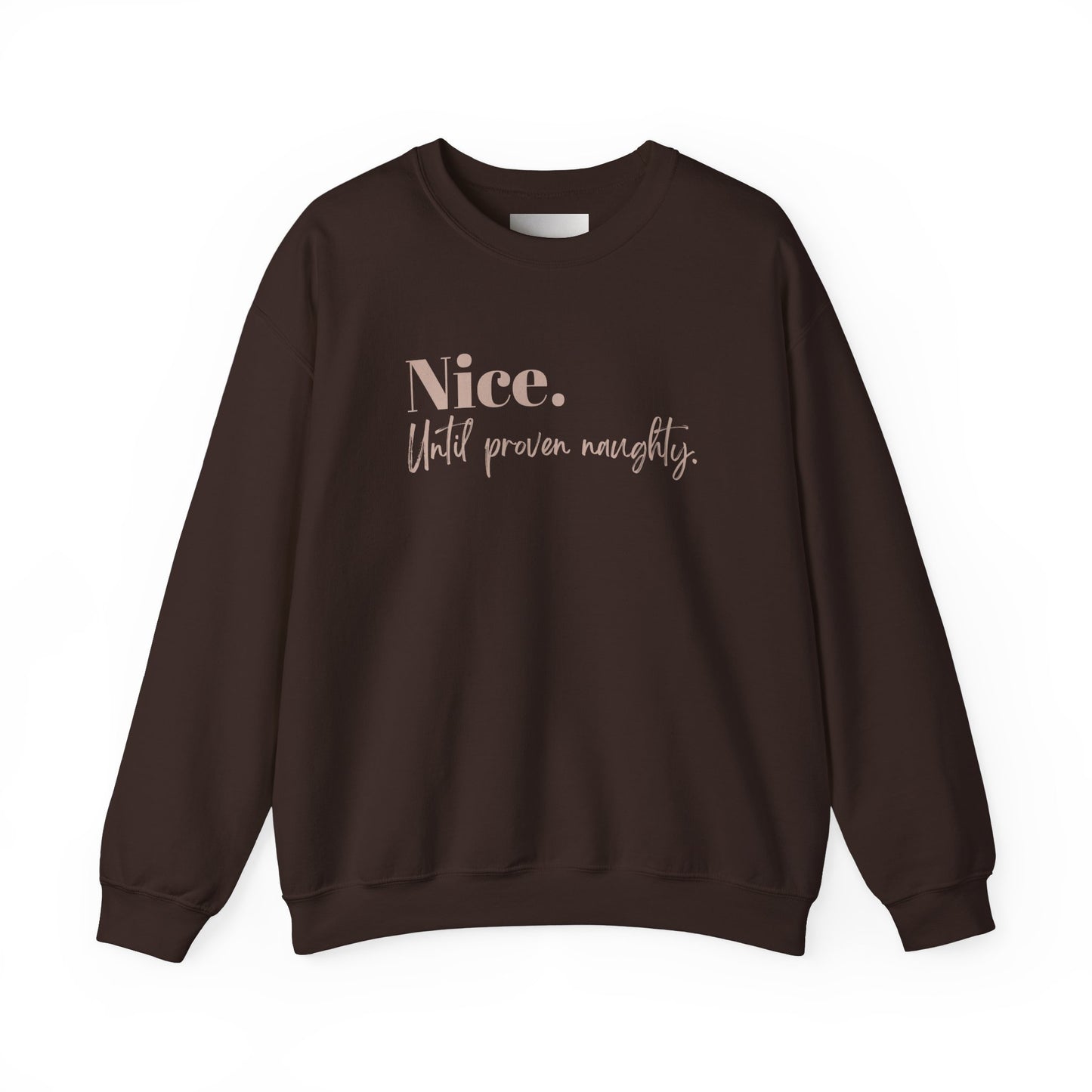 Nice and Naughty Unisex Heavy Blend™ Crewneck Sweatshirt