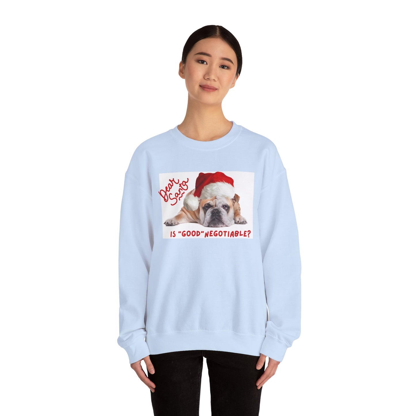 Is good negotiable -Unisex Heavy Blend™ Crewneck Sweatshirt