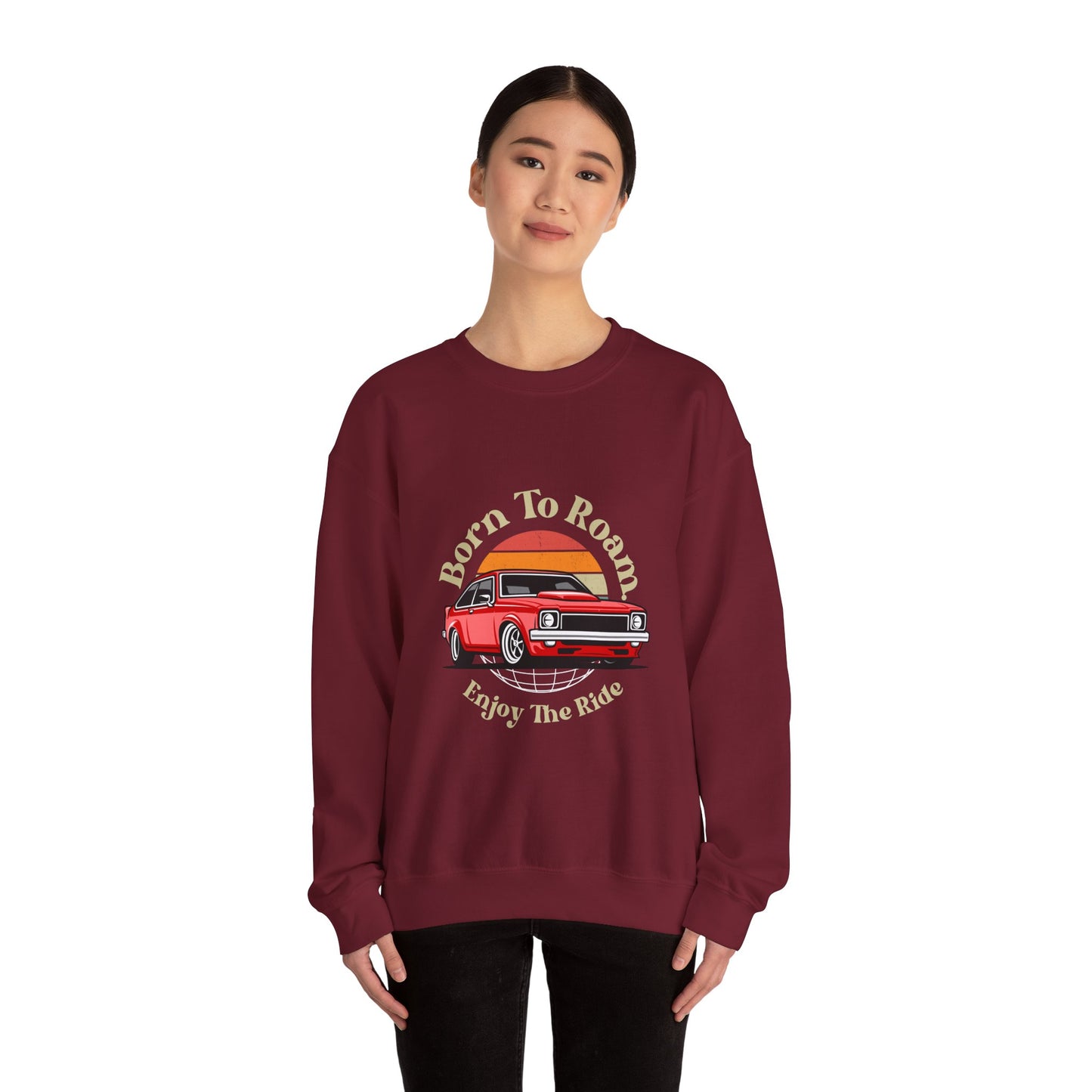 Born to Roam-Unisex Heavy Blend™ Crewneck Sweatshirt