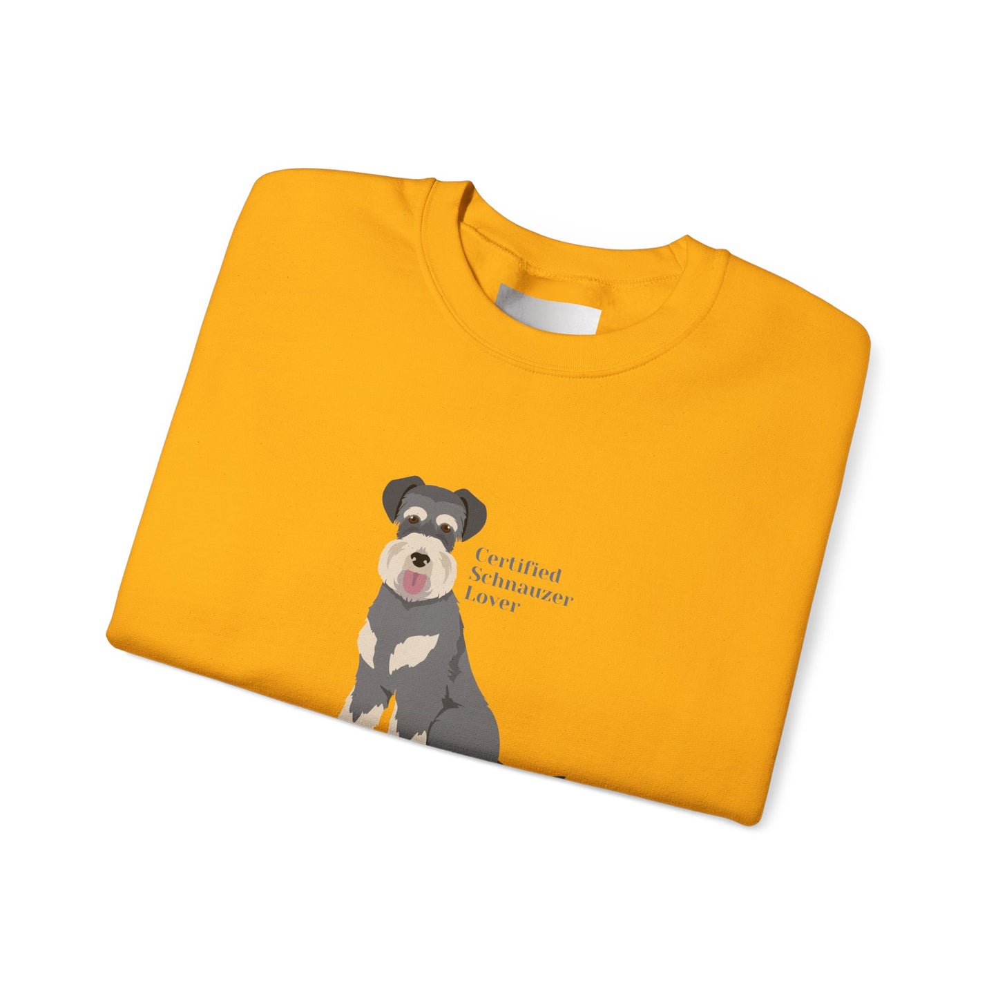 Certified Schnauzer Lover-Unisex Heavy Blend™ Crewneck Sweatshirt