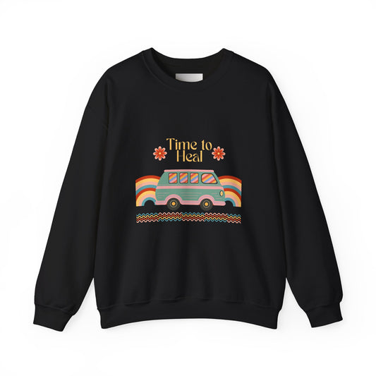 Time to Heal-Unisex Heavy Blend™ Crewneck Sweatshirt