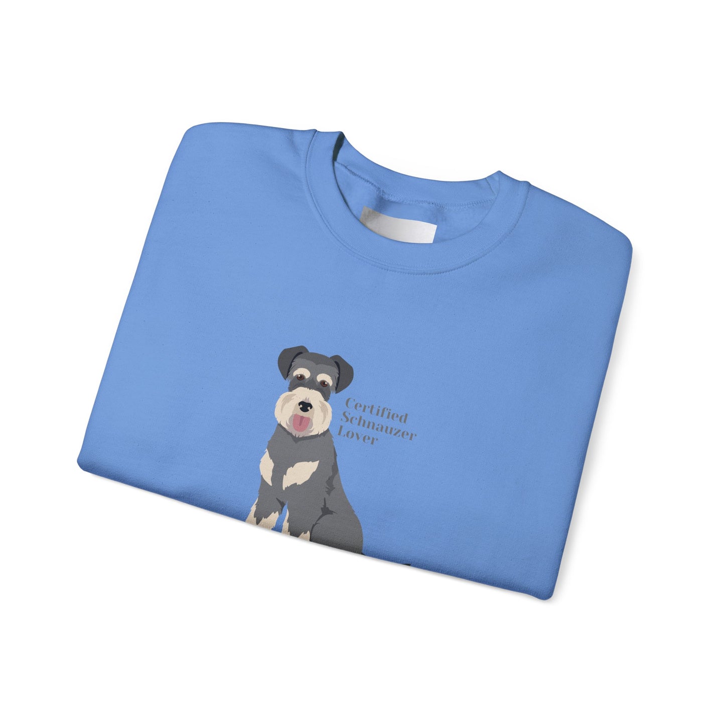 Certified Schnauzer Lover-Unisex Heavy Blend™ Crewneck Sweatshirt