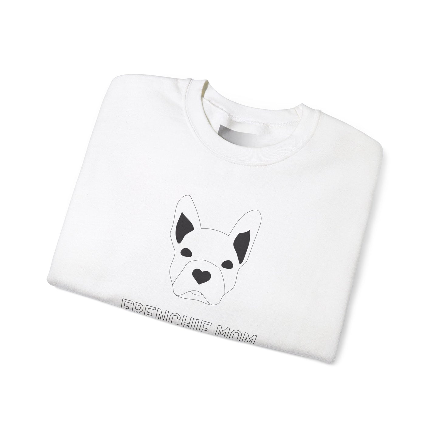 Frenchie Mom- Unisex Heavy Blend™ Crewneck Sweatshirt