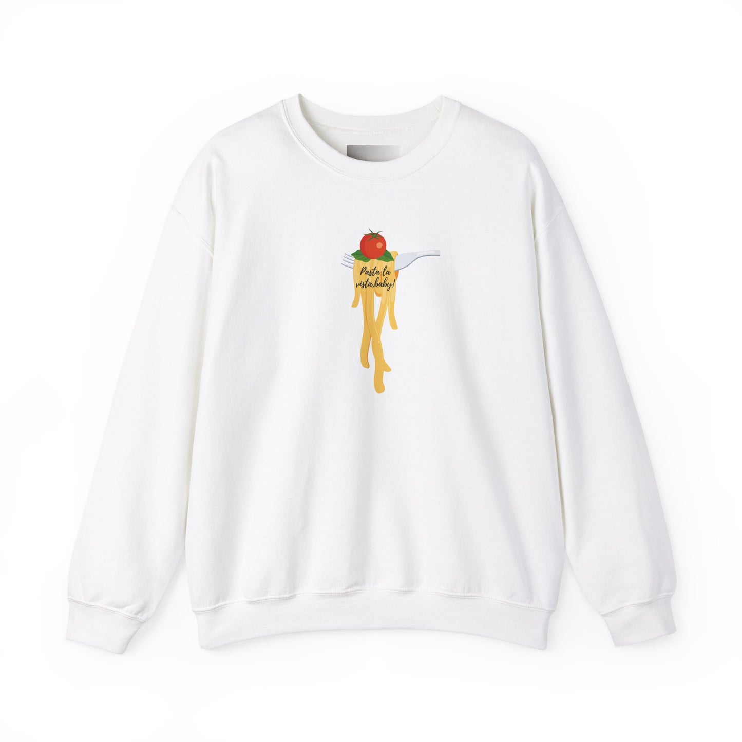 Pasta la vista, baby!-Unisex Heavy Blend™ Crewneck Sweatshirt