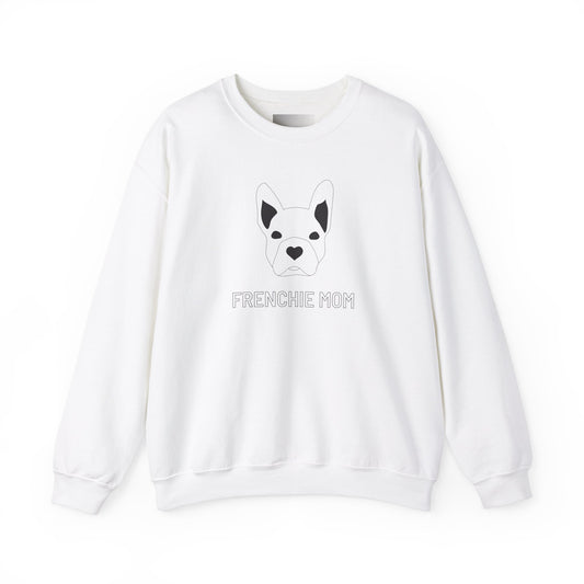 Frenchie Mom- Unisex Heavy Blend™ Crewneck Sweatshirt