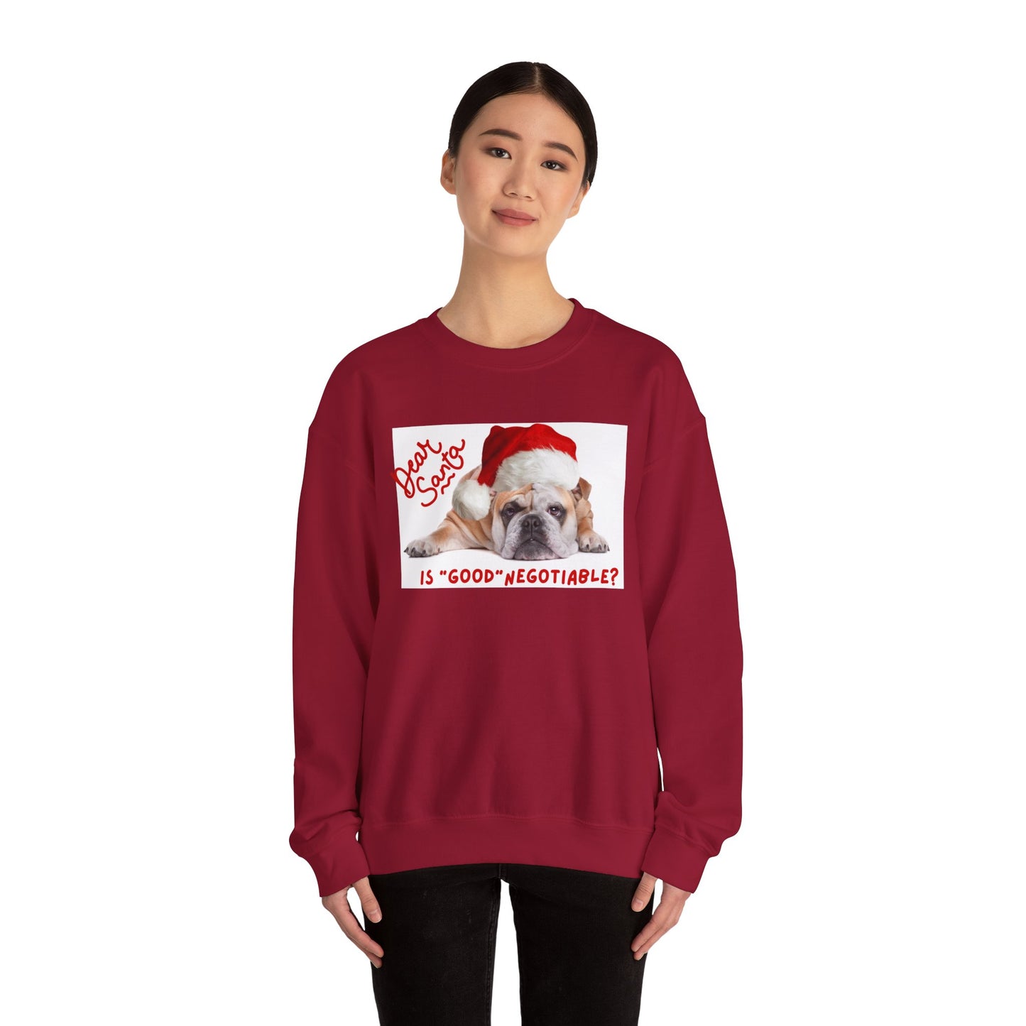 Is good negotiable -Unisex Heavy Blend™ Crewneck Sweatshirt