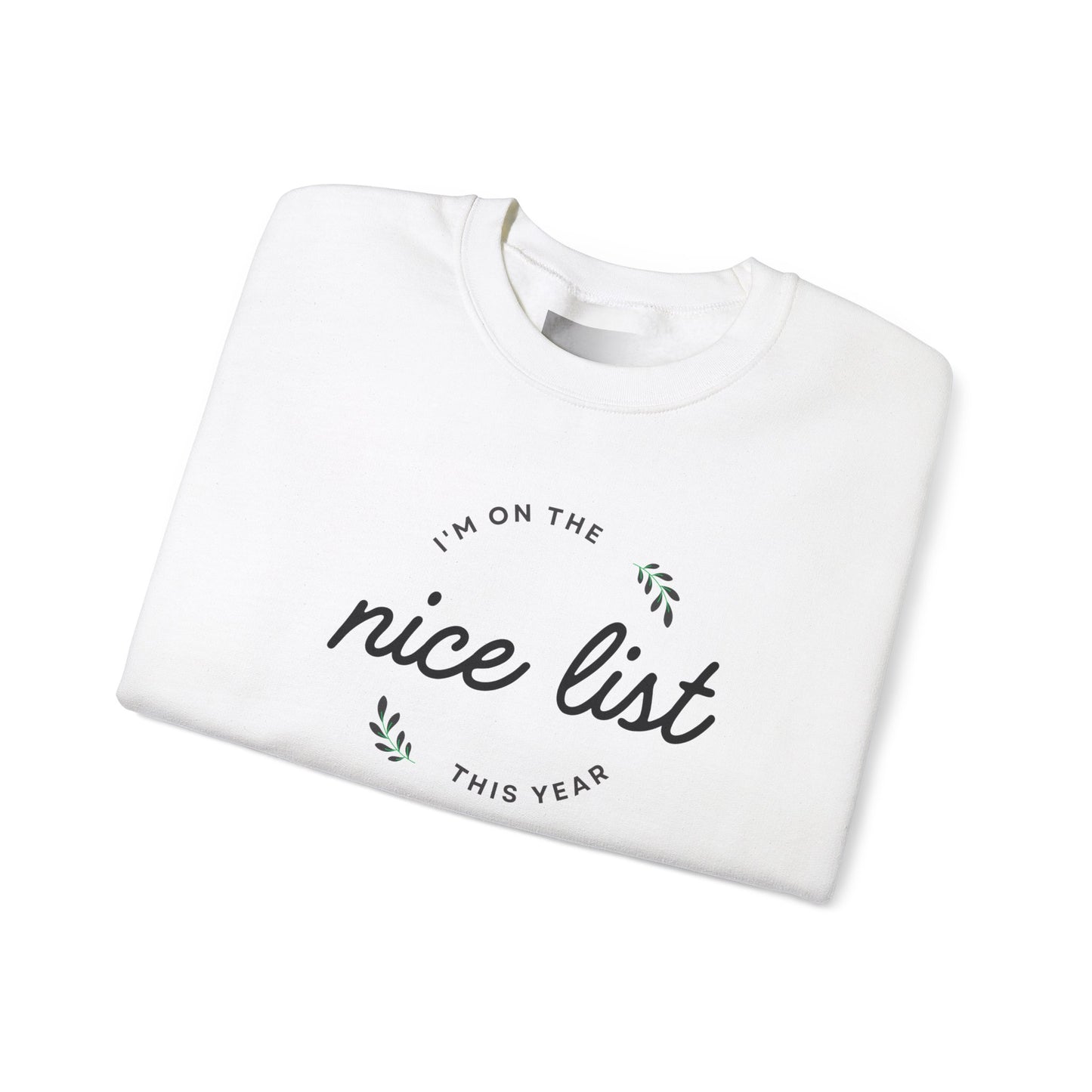 Nice List Unisex Heavy Blend™ Crewneck Sweatshirt