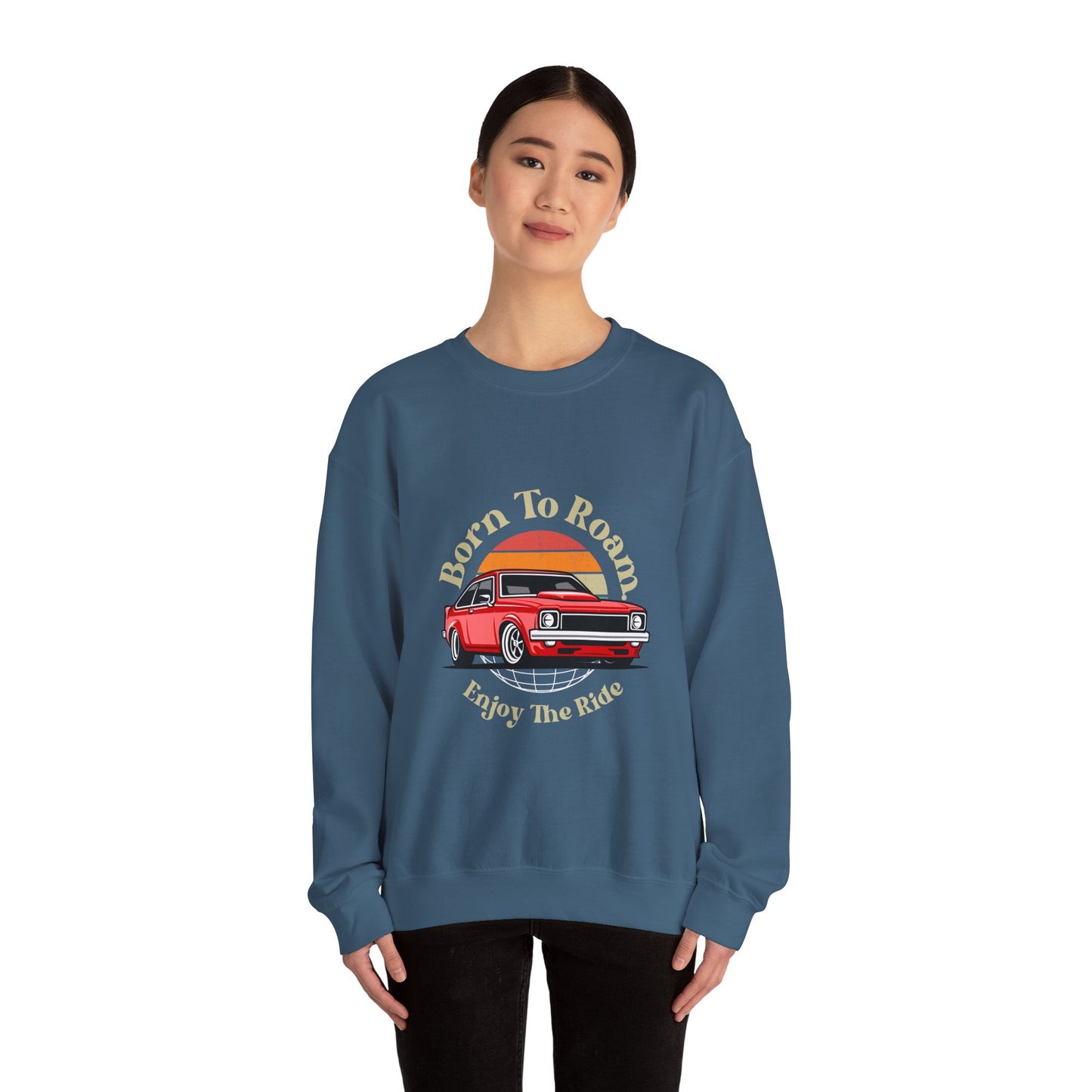 Born to Roam-Unisex Heavy Blend™ Crewneck Sweatshirt