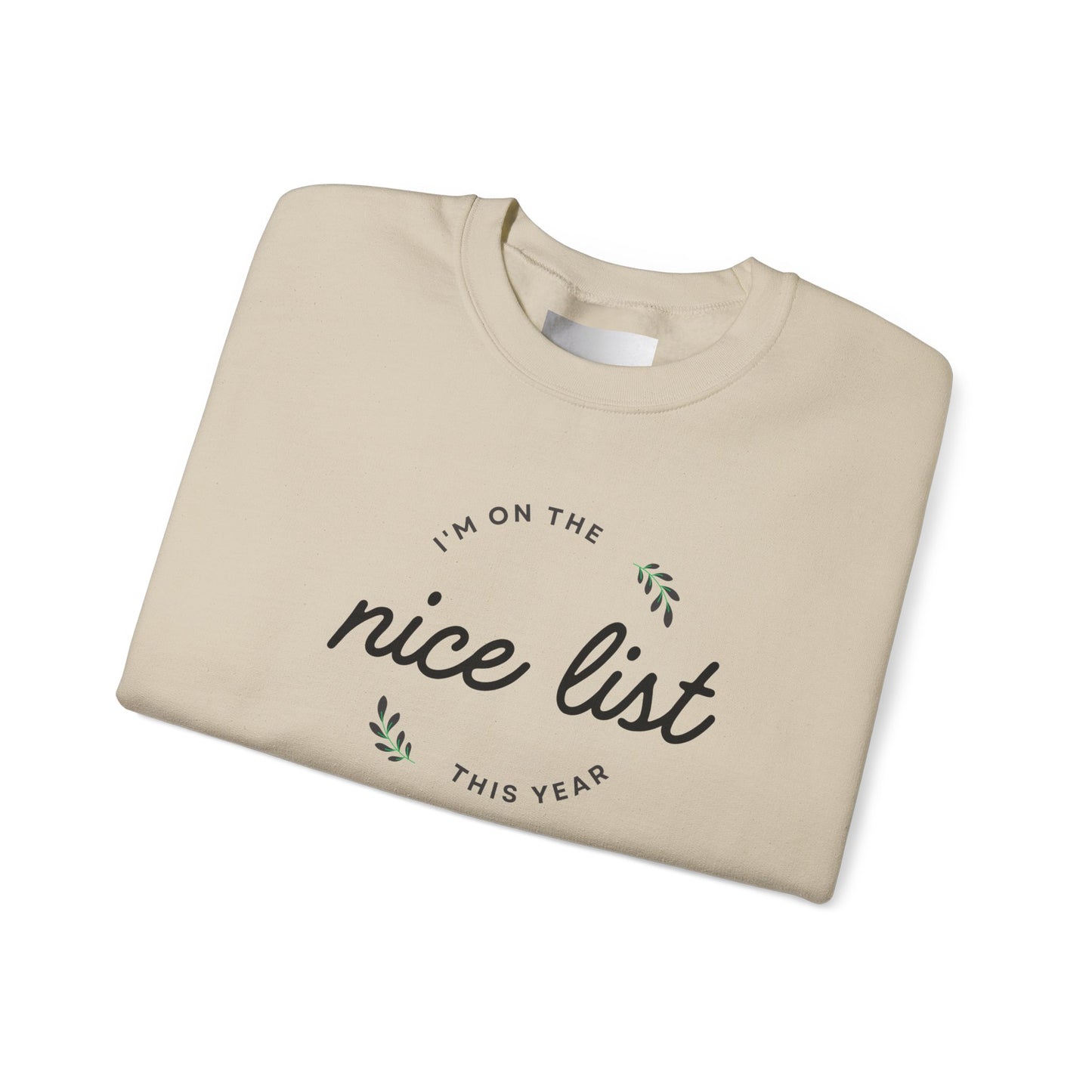 Nice List Unisex Heavy Blend™ Crewneck Sweatshirt