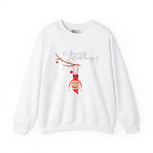 Naughty and Nice-Unisex Heavy Blend™ Crewneck Sweatshirt