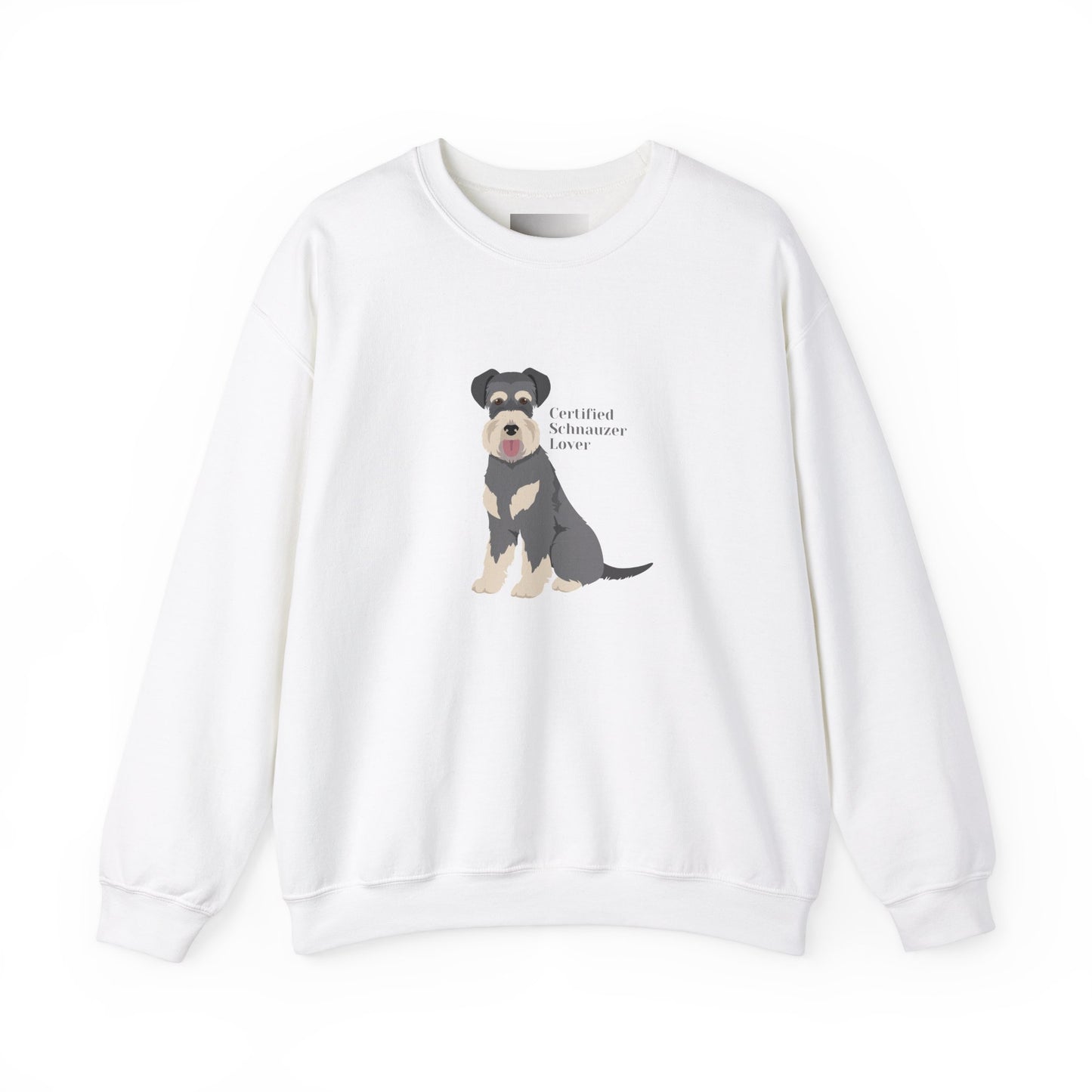 Certified Schnauzer Lover-Unisex Heavy Blend™ Crewneck Sweatshirt