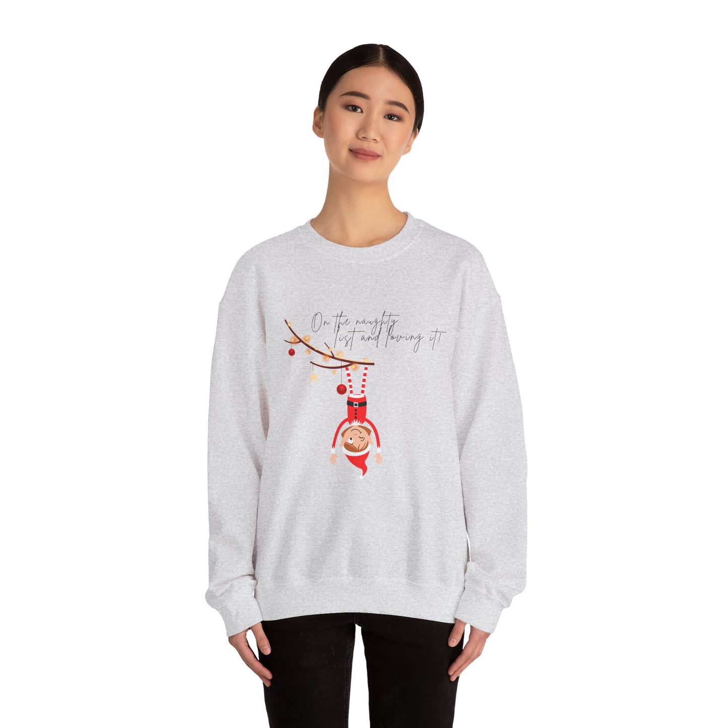 Naughty and Nice-Unisex Heavy Blend™ Crewneck Sweatshirt